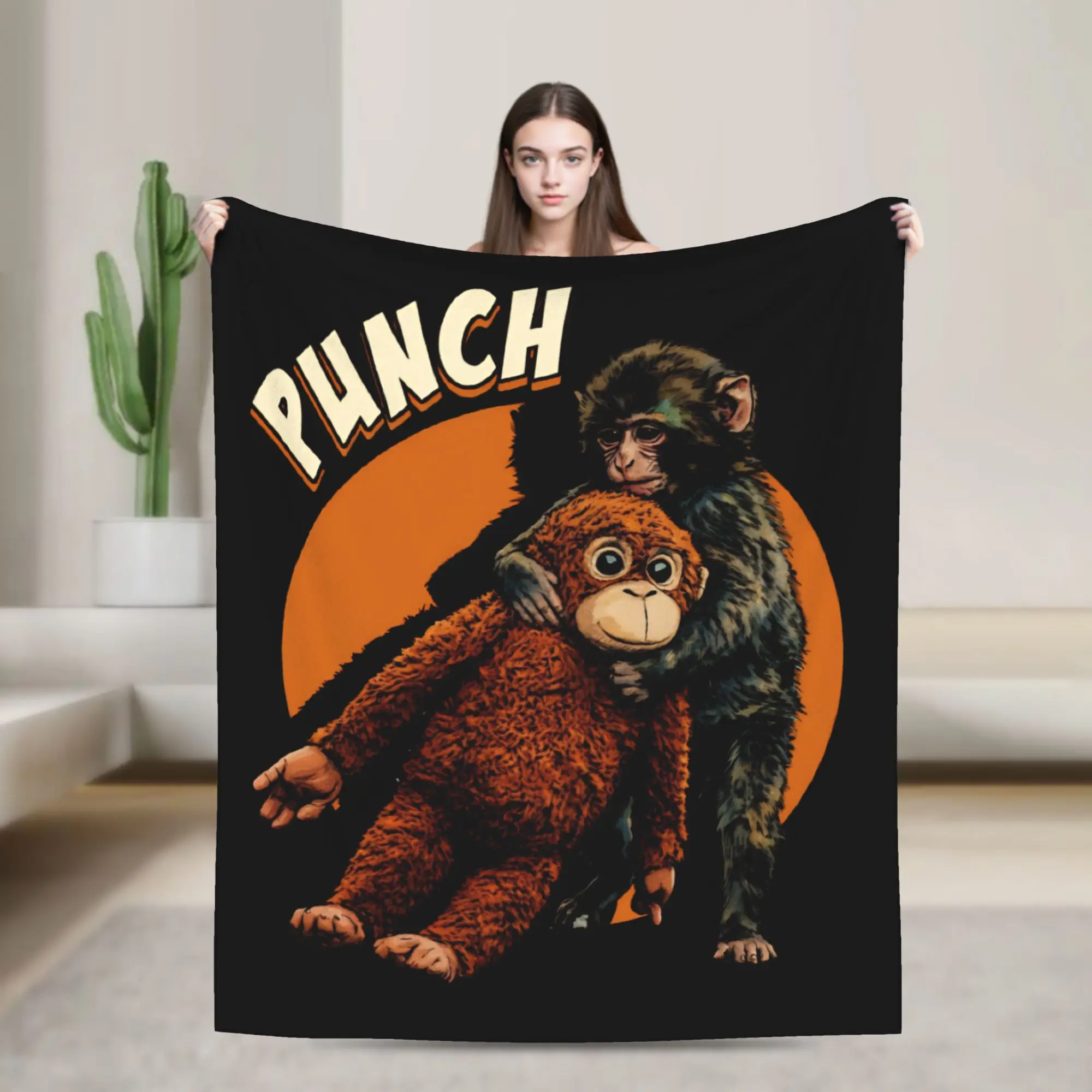 Punch Monkey Comic Style Art Fuzzy Blankets Funny Throw Blankets for Bed Sofa Couch 200x150cm Quilt,
Punch Monkey Comic Style Art Fuzzy Blankets Funny Throw Blankets for Bed Sofa Couch 200x150cm Quilt,