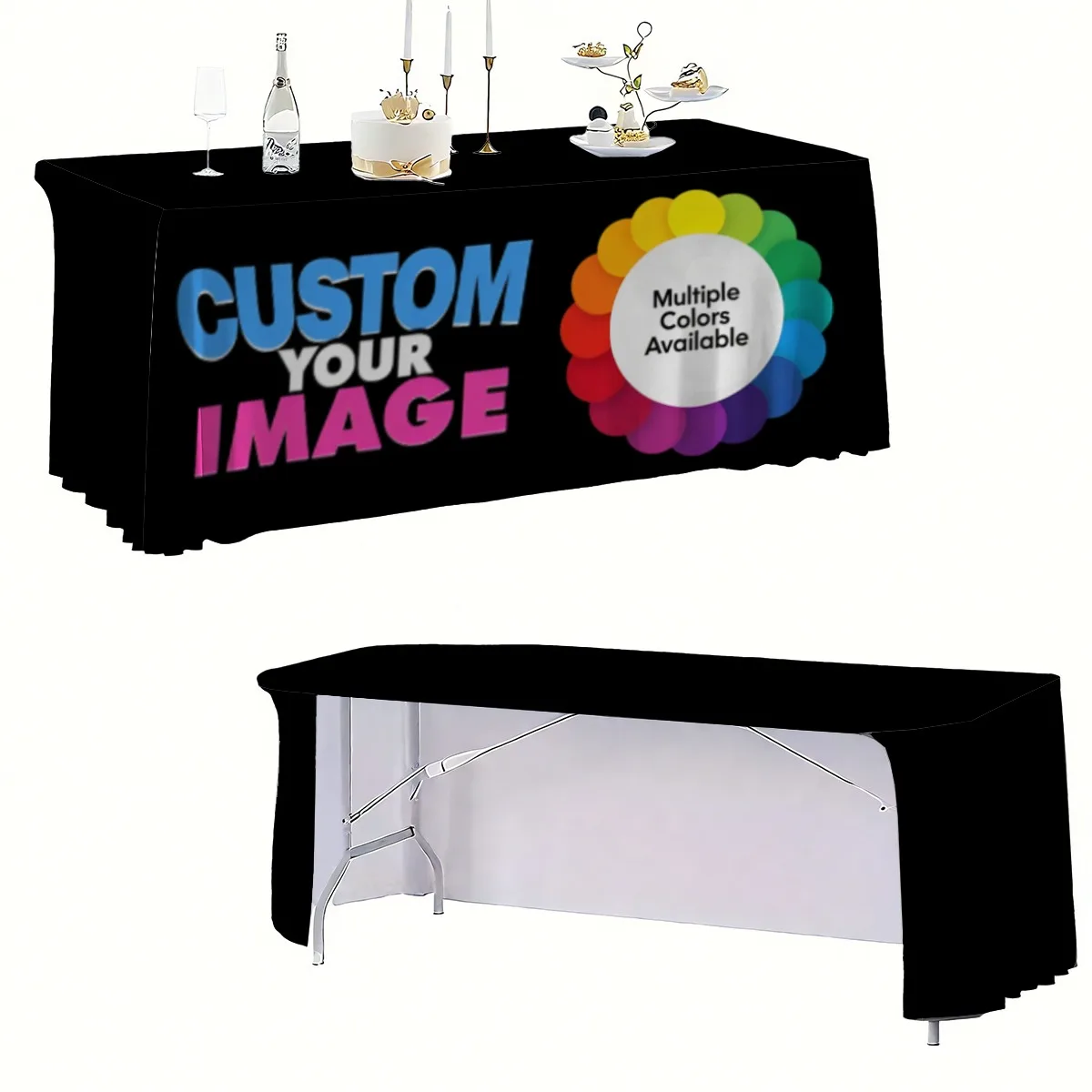 Настраиваемая скатерть из спандекса-4 фута/6 футов/8 футов, свадебные украшения, вечеринки по случаю дня рождения, банкеты
Настраиваемая скатерть из спандекса-4 фута/6 футов/8 футов, свадебные украшения, вечеринки по случаю дня рождения, банкеты