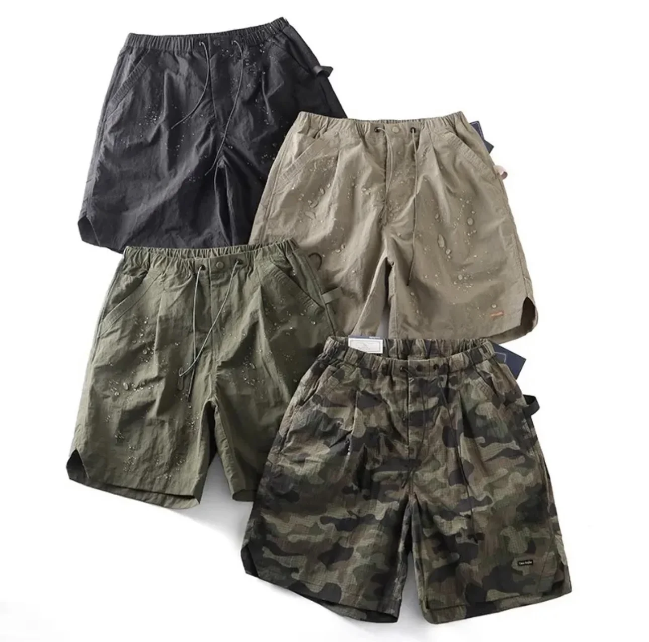 Легкие летние камуфляжные шорты для активного отдыха, дышащие, быстросохнущие, свободного кроя, длиной до колена, в повседневном молодежном стиле
Легкие летние камуфляжные шорты для активного отдыха, дышащие, быстросохнущие, свободного кроя, длиной до колена, в повседневном молодежном стиле