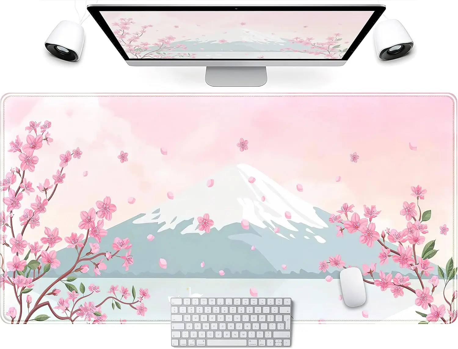 Japanese Pink Cherry Blossom Large Size Anti-slip Rubber Mouse pad Computer Gaming accessories Keyboard Desktop Decorations Mat
Japanese Pink Cherry Blossom Large Size Anti-slip Rubber Mouse pad Computer Gaming accessories Keyboard Desktop Decorations Mat