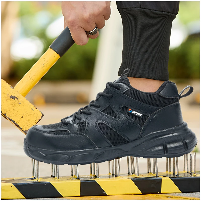 Мужская мода, дышащие стальные носки, рабочая защитная обувь, нескользящие рабочие защитные ботинки, защитная обувь на платформе, уличная обувь
Мужская мода, дышащие стальные носки, рабочая защитная обувь, нескользящие рабочие защитные ботинки, защитная обувь на платформе, уличная обувь