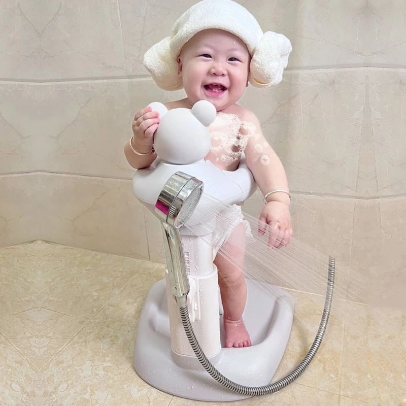 Portable Baby Standing Bath Rack Shower Support Holder Height Adjustable Infant Bathtub Stand with Nonslip Large Base
Portable Baby Standing Bath Rack Shower Support Holder Height Adjustable Infant Bathtub Stand with Nonslip Large Base