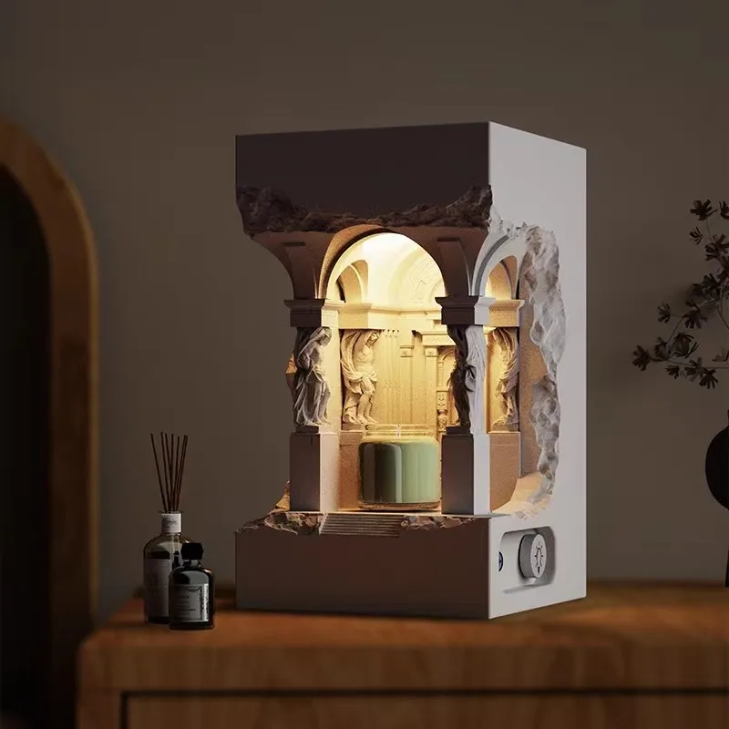 Synthetic resin lamp candle night light birthday handmade study bedroom living room aromatherapy lamp light luxury ornament
Synthetic resin lamp candle night light birthday handmade study bedroom living room aromatherapy lamp light luxury ornament