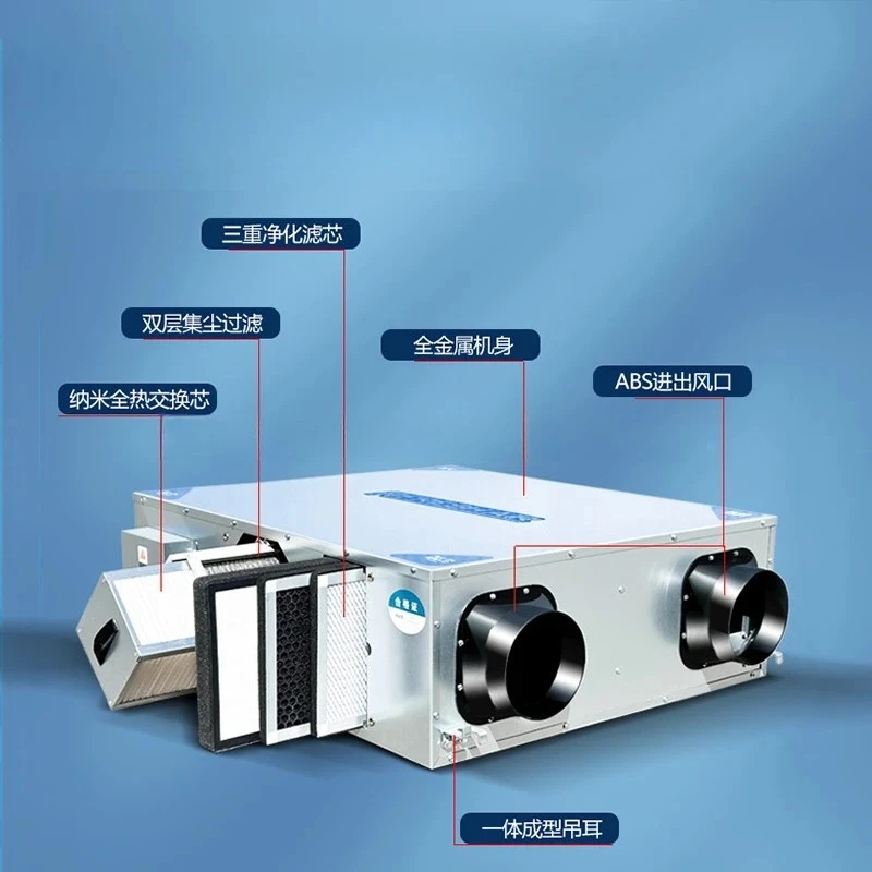 Suitable for ventilation machine ventilation purification two-way flow full heat exchanger
Suitable for ventilation machine ventilation purification two-way flow full heat exchanger