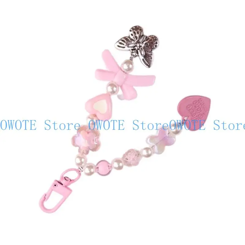 652F Butterfly Flower Phone Pendant Beaded Phone Chain Detachable Phone Lanyard Stylish Keychain Bag Charm Decorations
652F Butterfly Flower Phone Pendant Beaded Phone Chain Detachable Phone Lanyard Stylish Keychain Bag Charm Decorations
