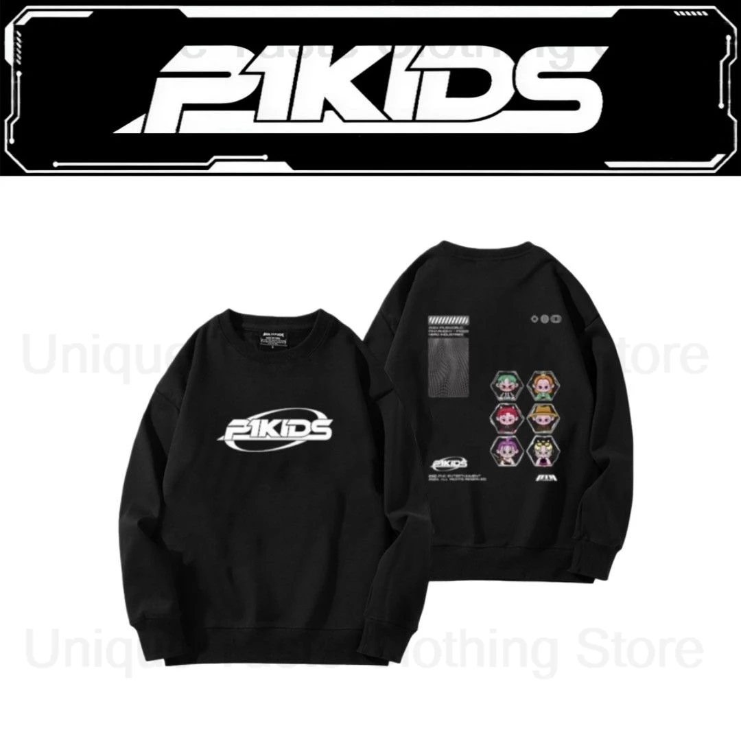 P1Harmony P1KIDS Sweatshirt P1H Cartoon Print P1ece Fans Clothes Fashion Loose Hoodies Women Men Autumn Warm Crew Neck Pullovers
P1Harmony P1KIDS Sweatshirt P1H Cartoon Print P1ece Fans Clothes Fashion Loose Hoodies Women Men Autumn Warm Crew Neck Pullovers