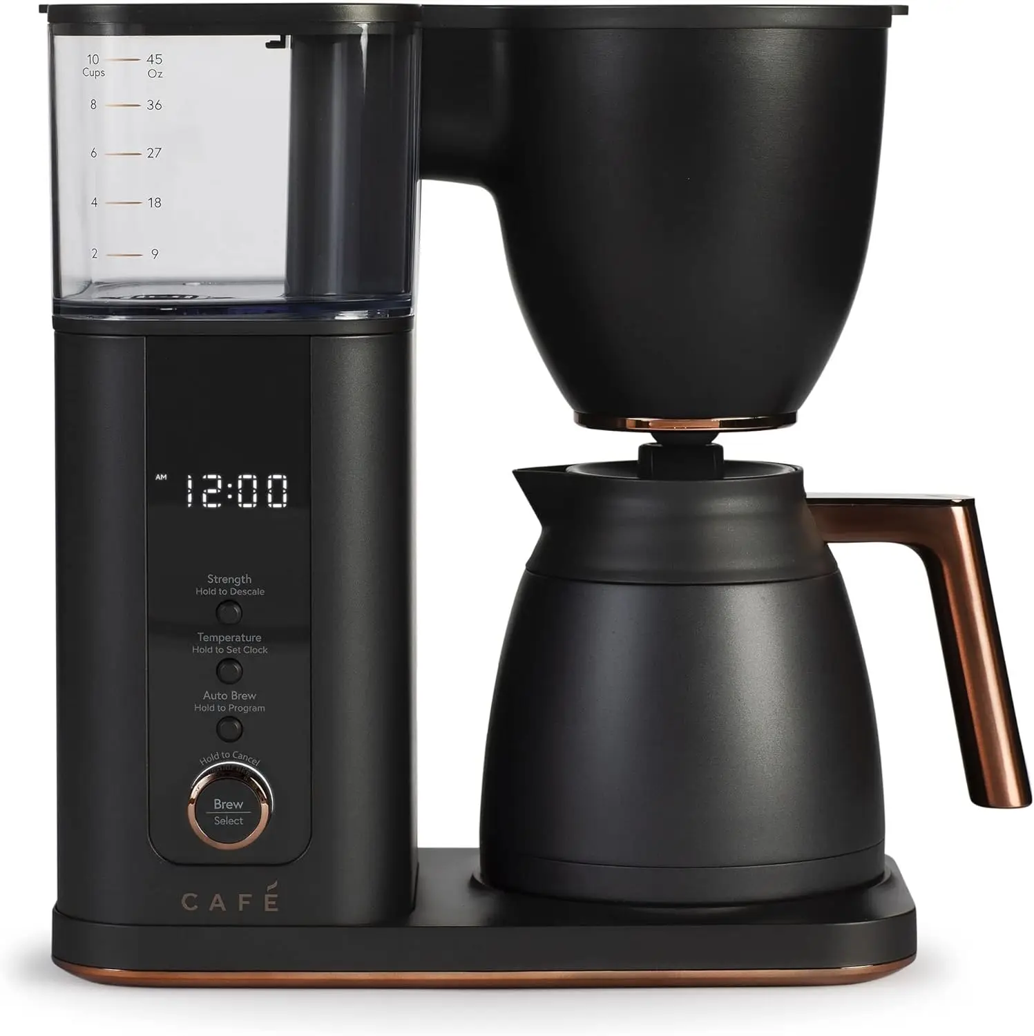 Café Specialty Drip Coffee Maker | 10-Cup Insulated Thermal Carafe | WiFi Enabled Voice-to-Brew Technology | Smart Home
Café Specialty Drip Coffee Maker | 10-Cup Insulated Thermal Carafe | WiFi Enabled Voice-to-Brew Technology | Smart Home
