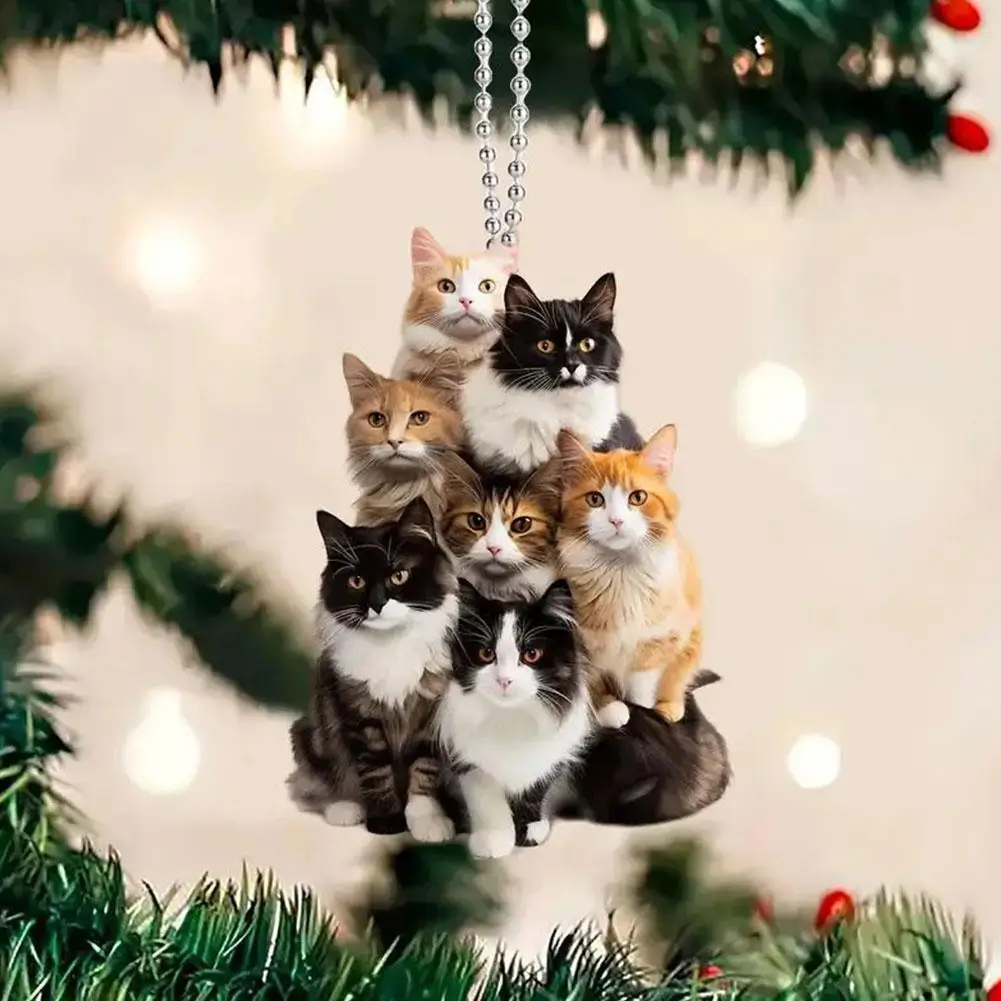 New Acrylic Flat 2D Cat Key Chain Creative Cross-Border Exquisite Pendant Home Hot Tree Car Key Gift Pendant Pendant F6R4
New Acrylic Flat 2D Cat Key Chain Creative Cross-Border Exquisite Pendant Home Hot Tree Car Key Gift Pendant Pendant F6R4
