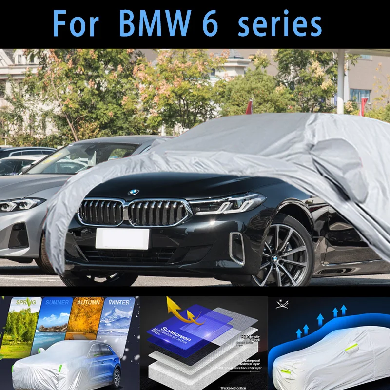 Для BMW серии 6, наружная защита, полный автомобильный чехол, снежный чехол, солнцезащитный козырек, водонепроницаемый, пылезащитный, внешний автомобильный чехол, защита
Для BMW серии 6, наружная защита, полный автомобильный чехол, снежный чехол, солнцезащитный козырек, водонепроницаемый, пылезащитный, внешний автомобильный чехол, защита