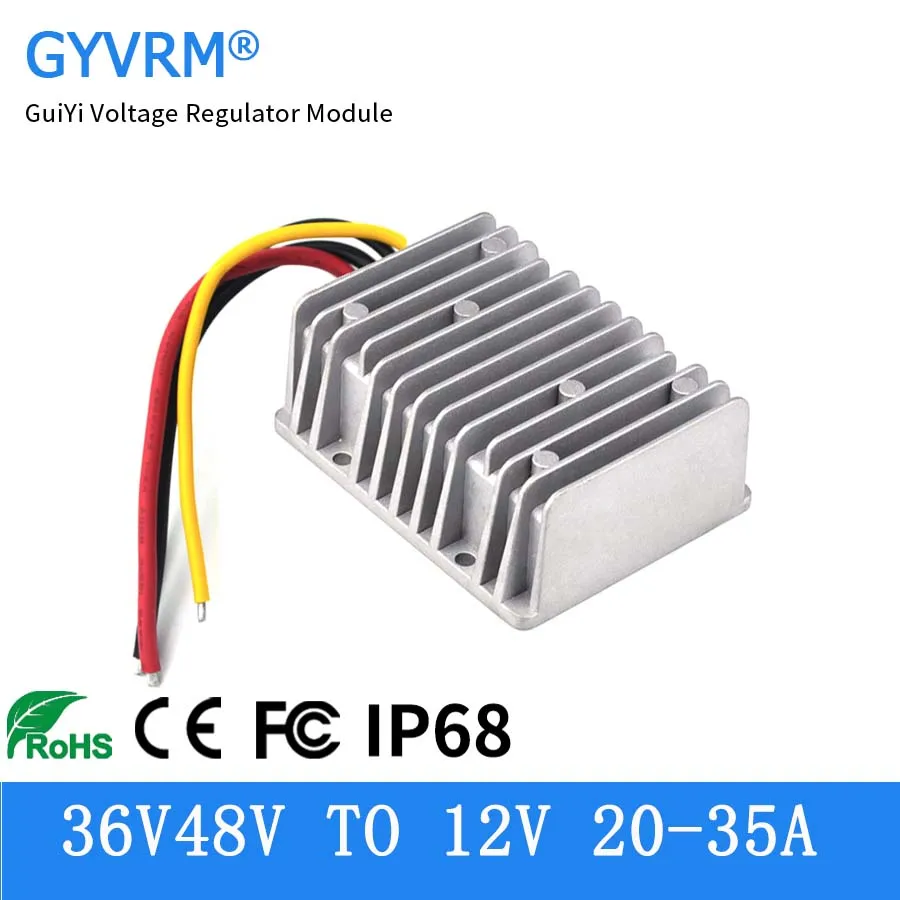 DC 36/48V to Step-down to 12V 30A 360W DC мощный конвертер 20-60V to 12V 20A25A30A35A Buck Model IP68 Водонепроницаемый уровень
DC 36/48V to Step-down to 12V 30A 360W DC мощный конвертер 20-60V to 12V 20A25A30A35A Buck Model IP68 Водонепроницаемый уровень