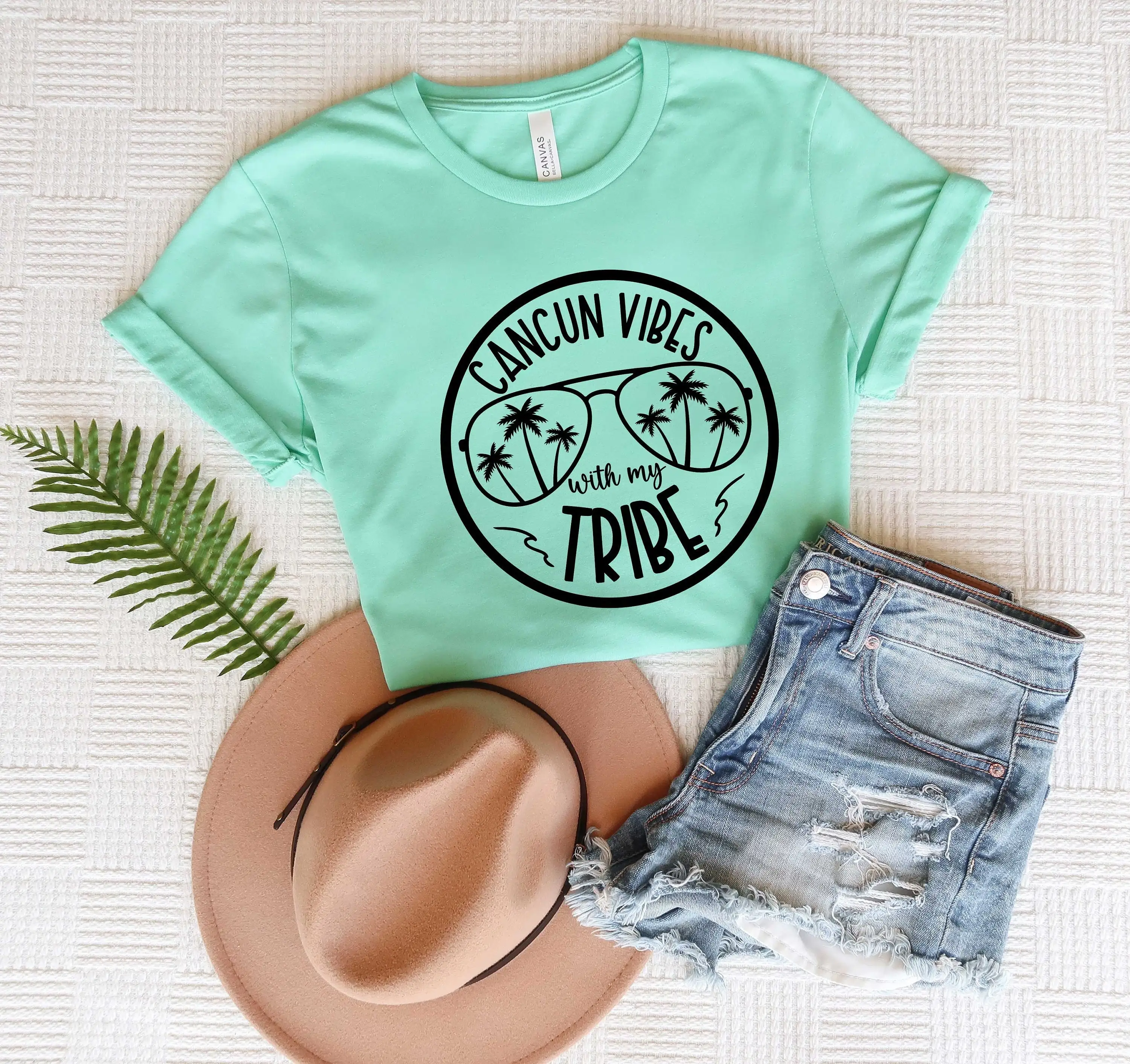 Футболка Cancun Vibes With My Tribe Mexica Trip, круиз 2023, семейный отдых для девочек
Футболка Cancun Vibes With My Tribe Mexica Trip, круиз 2023, семейный отдых для девочек