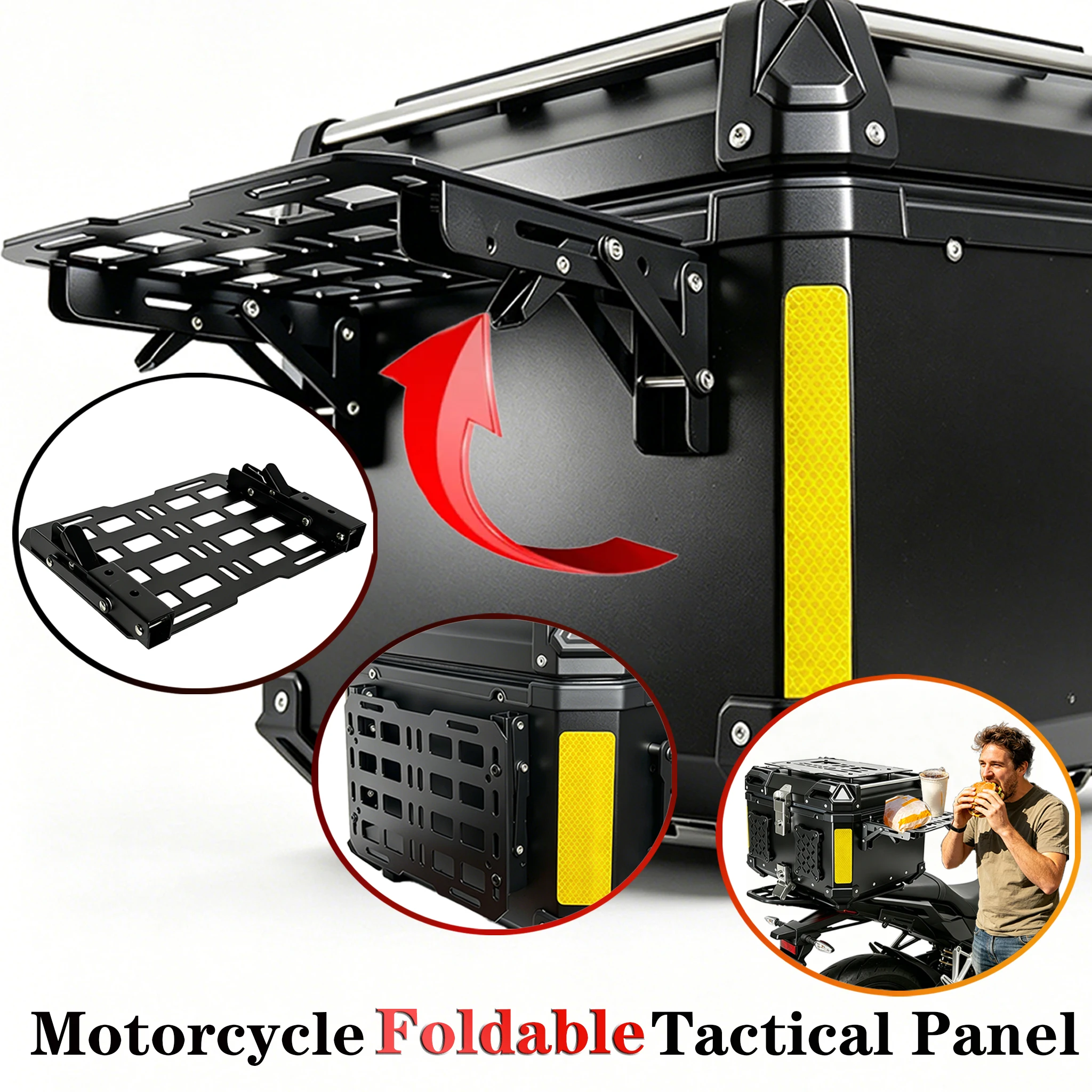 Folding Molle Panel Trunk Tail Box Top Case Tactical Modular Organizer Universal Motorcycle Side Panel Expand Storage
Folding Molle Panel Trunk Tail Box Top Case Tactical Modular Organizer Universal Motorcycle Side Panel Expand Storage
