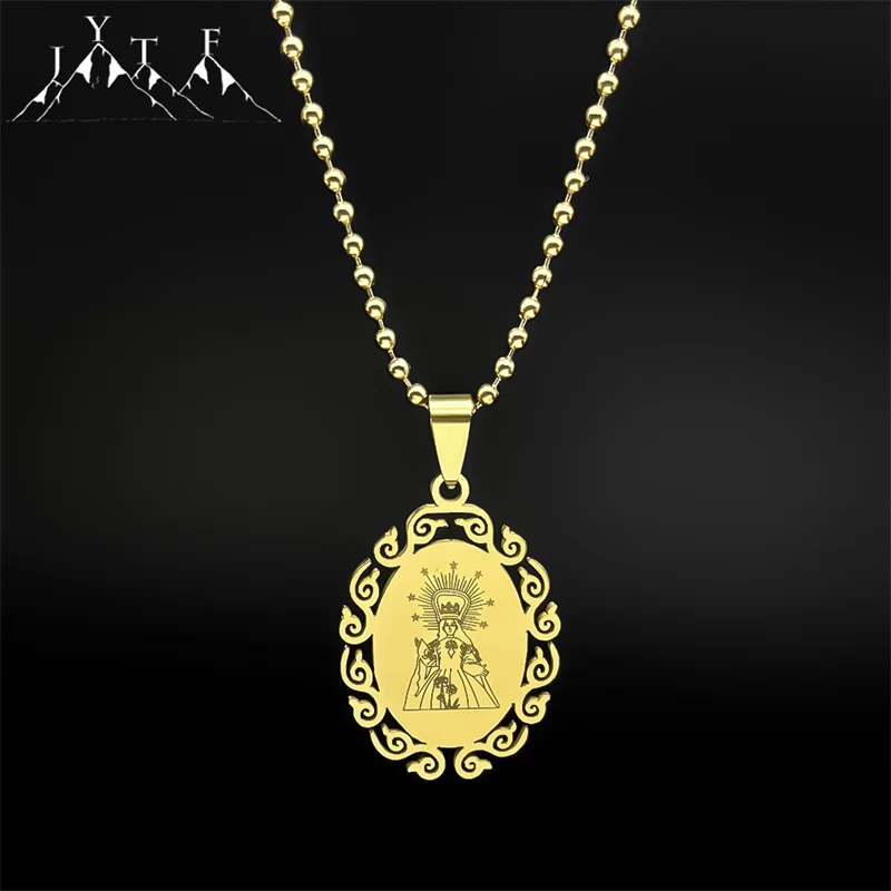 Virgin Mary Car Pendants for Women Men Stainless Steel Gold Color Our Lady of Guadalupe Catholic Car Accessories Amulet Jewelry
Virgin Mary Car Pendants for Women Men Stainless Steel Gold Color Our Lady of Guadalupe Catholic Car Accessories Amulet Jewelry