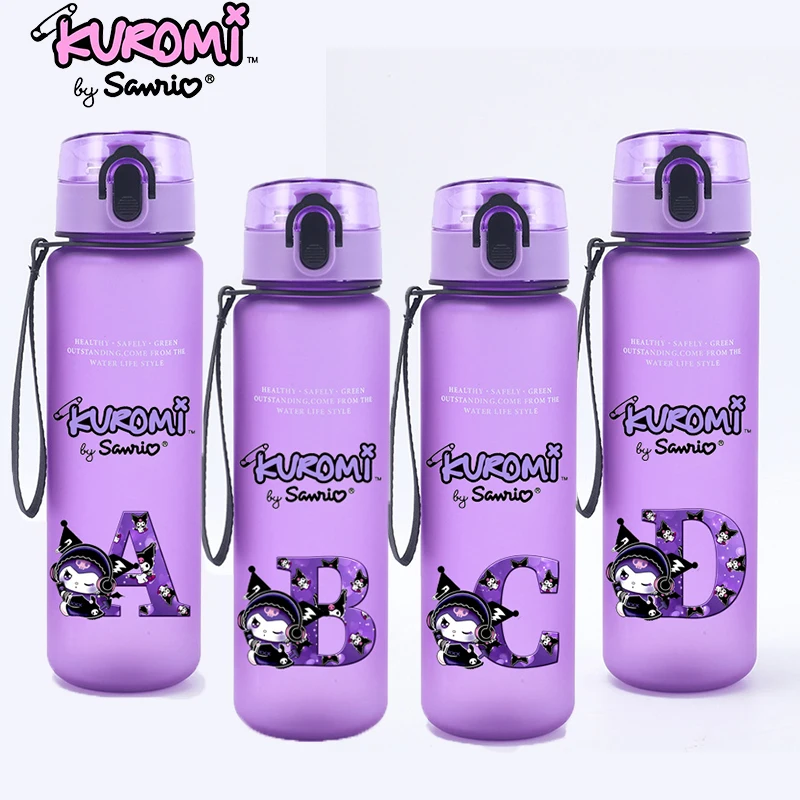 650ml Sanrio Kuromi Water Bottle Girl Outdoors Sports Drinking Bottles Cartoon Cute Water Cup Children Kawaii Plastic Cups Gift
650ml Sanrio Kuromi Water Bottle Girl Outdoors Sports Drinking Bottles Cartoon Cute Water Cup Children Kawaii Plastic Cups Gift