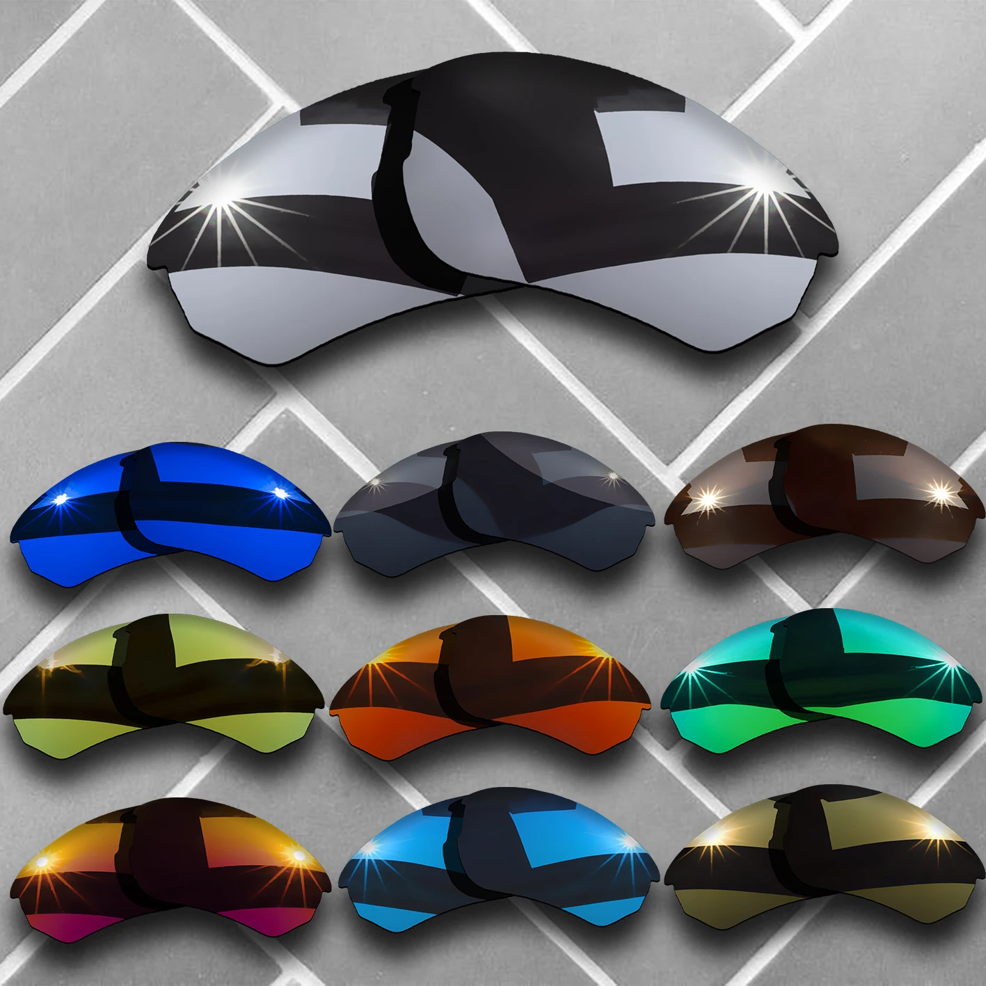 Сменные линзы для поляризованных солнцезащитных очков для оправы Oakley Flak Beta — множество вариантов
Сменные линзы для поляризованных солнцезащитных очков для оправы Oakley Flak Beta — множество вариантов