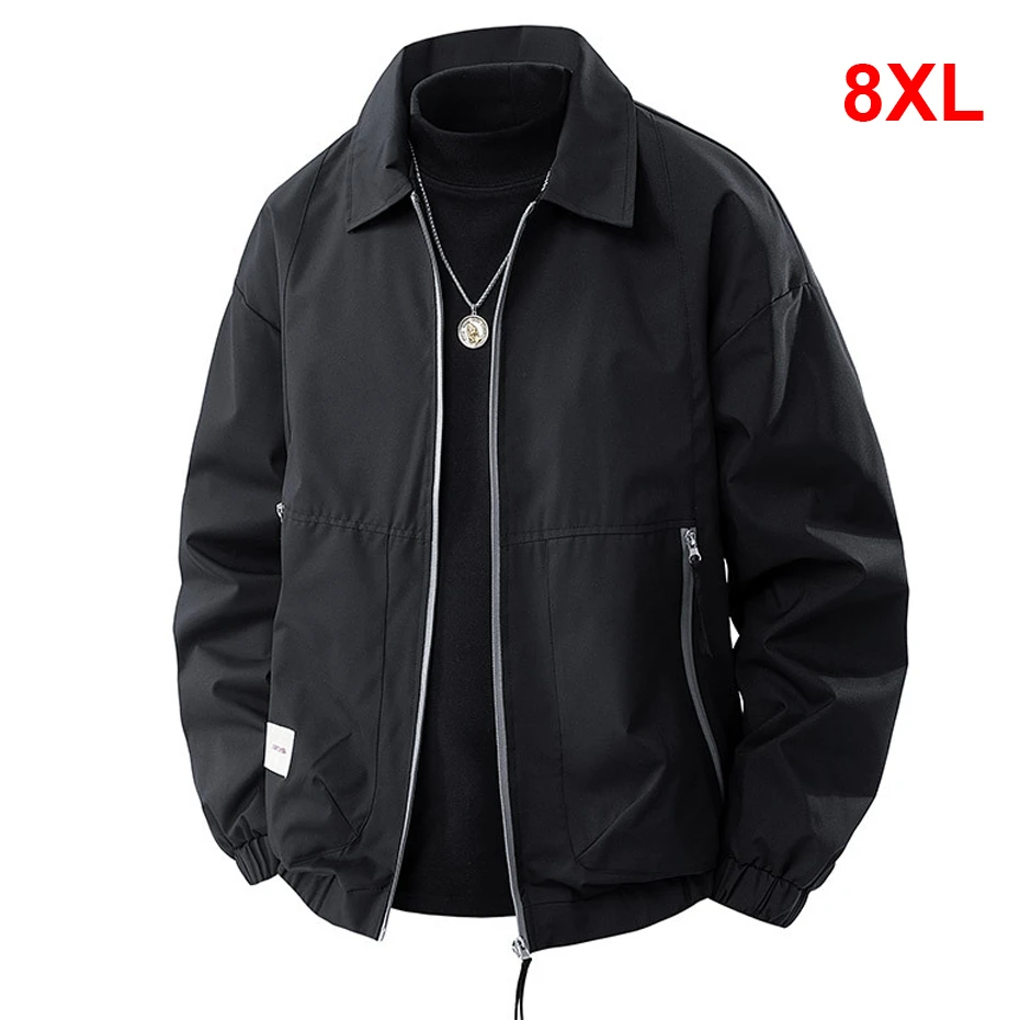 8XL Plus Size Cargo Jacket Men Spring Autumn Coat Fashion Casual Lapel Jacket Male Solid Color Outerwear Outdoor
8XL Plus Size Cargo Jacket Men Spring Autumn Coat Fashion Casual Lapel Jacket Male Solid Color Outerwear Outdoor