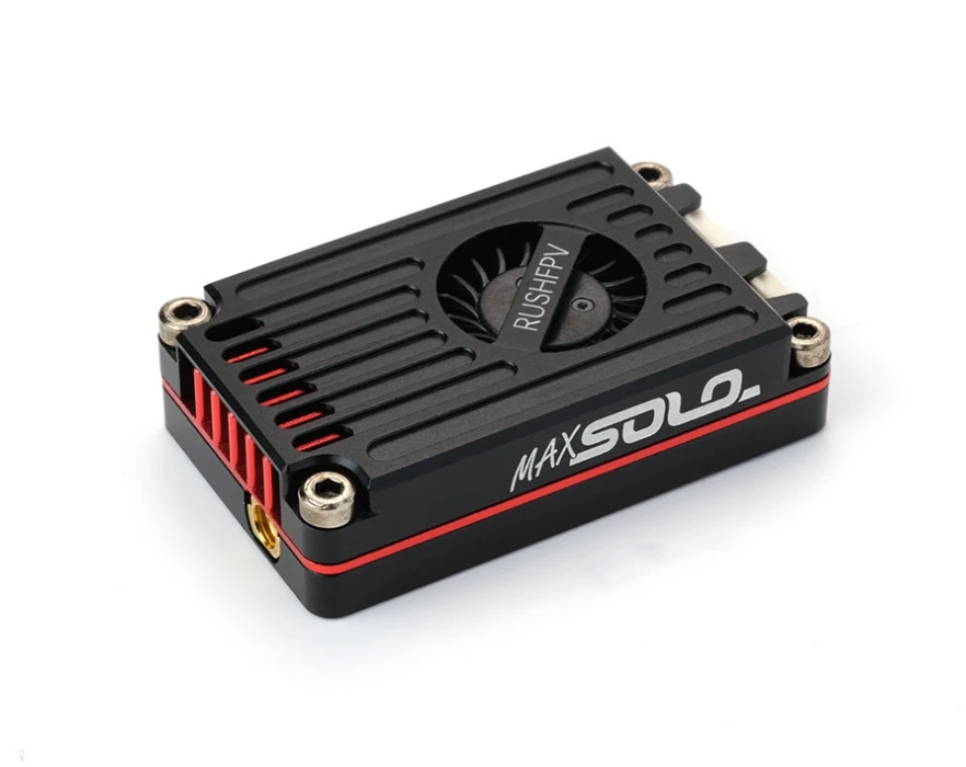 Видеопередатчик RushFPV MAX SOLO 5.8ГГц VTX 2.5Вт высокой мощности с корпусом из алюминия CNC и встроенным вентилятором для FPV-дронов
Видеопередатчик RushFPV MAX SOLO 5.8ГГц VTX 2.5Вт высокой мощности с корпусом из алюминия CNC и встроенным вентилятором для FPV-дронов