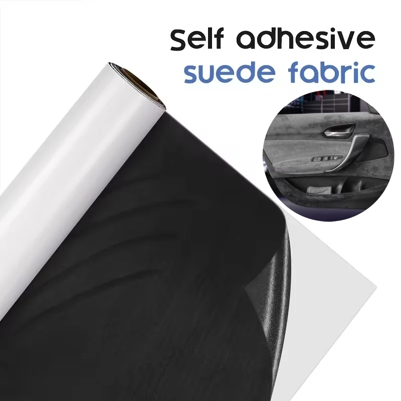 Самоклеящаяся замшевая ткань 200×150 см для модификации интерьера автомобиля, дверных панелей и обшивки потолка
Самоклеящаяся замшевая ткань 200×150 см для модификации интерьера автомобиля, дверных панелей и обшивки потолка