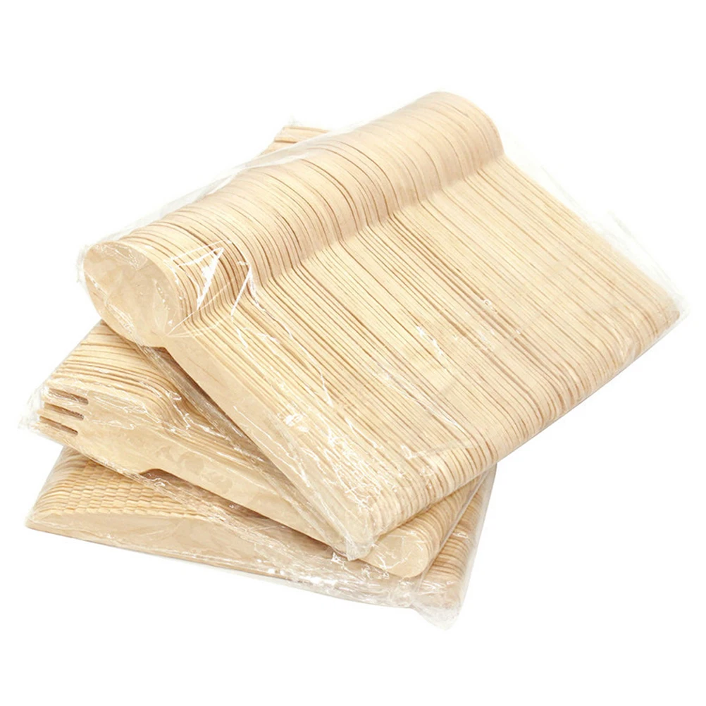 150pcs Wooden Forks Spoons Cutters Set Disposable Wood Cutlery Utensils Tableware for Dinner Barbecue (50pcs Spoons 50pcs Forks
150pcs Wooden Forks Spoons Cutters Set Disposable Wood Cutlery Utensils Tableware for Dinner Barbecue (50pcs Spoons 50pcs Forks