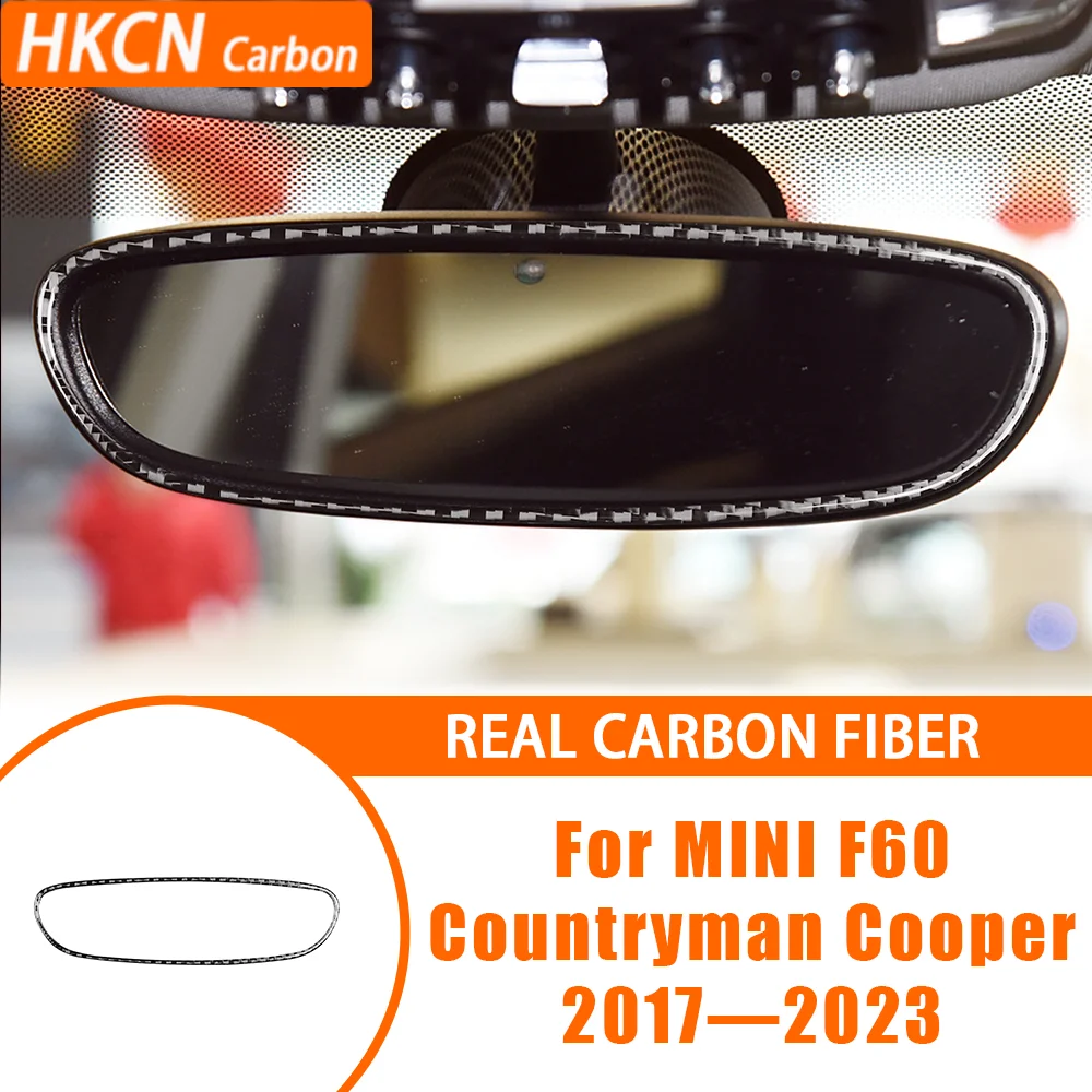 Carbon Fiber Car Accessories Roof Review Mirror Frame Interior Cover Tirm Sticker For MINI F60 Countryman Cooper 2017—2023
Carbon Fiber Car Accessories Roof Review Mirror Frame Interior Cover Tirm Sticker For MINI F60 Countryman Cooper 2017—2023