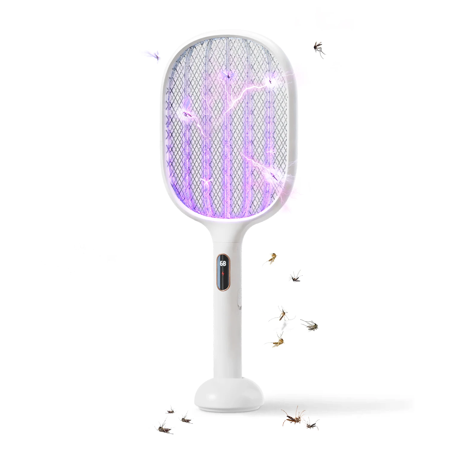 2-in-1 Rechargeable Mosquito Killer Swatter Smart Pest Control Flies Rats Mice Farm Lawn Kitchen Use Digital Display
2-in-1 Rechargeable Mosquito Killer Swatter Smart Pest Control Flies Rats Mice Farm Lawn Kitchen Use Digital Display