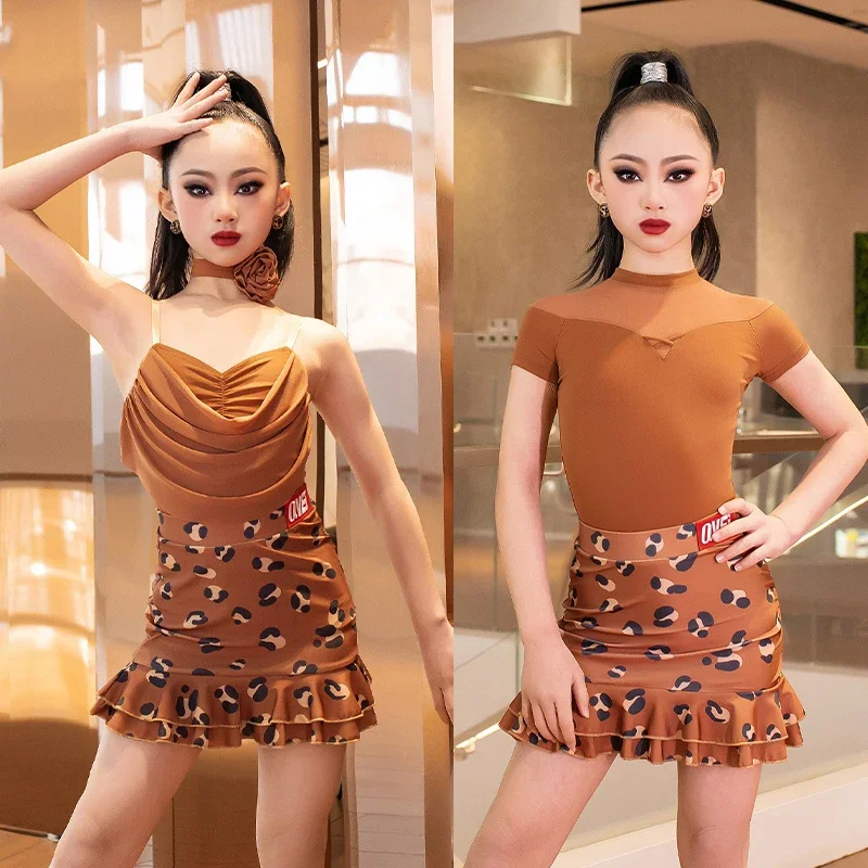 Fashion Kids Performance Dancing Costume Girls Latin Dance Dresses Children Chacha Ballroom Dance Professional Wear
Fashion Kids Performance Dancing Costume Girls Latin Dance Dresses Children Chacha Ballroom Dance Professional Wear