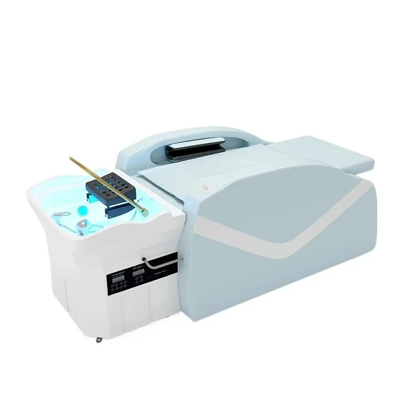 Automatic intelligent electric massage shampoo bed barber shop hair salon special hair care full lying Thai
Automatic intelligent electric massage shampoo bed barber shop hair salon special hair care full lying Thai