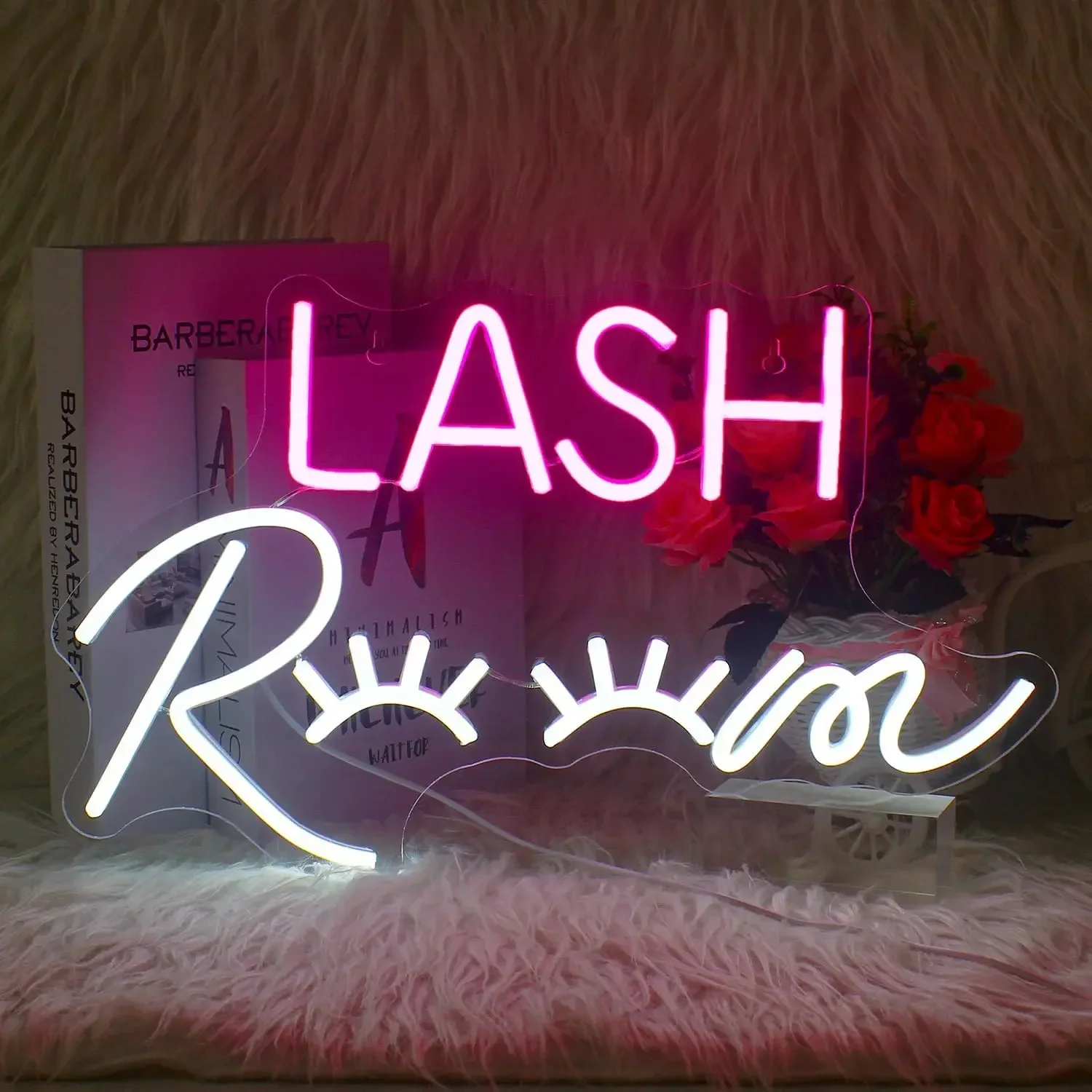Lash Room Neon Sign Letters Neon Light Sign LED Night Lights for Beauty Salon Lash Lounge Lash Studio for Room Decoration Gift
Lash Room Neon Sign Letters Neon Light Sign LED Night Lights for Beauty Salon Lash Lounge Lash Studio for Room Decoration Gift