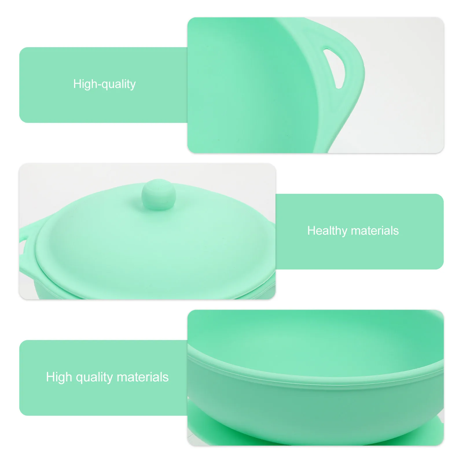 1Set Silicone Baby Feeding Bowl Large Suction Cup Non-Slip Toddler Bowl Spoon Kids Tableware Food Storage Container
1Set Silicone Baby Feeding Bowl Large Suction Cup Non-Slip Toddler Bowl Spoon Kids Tableware Food Storage Container