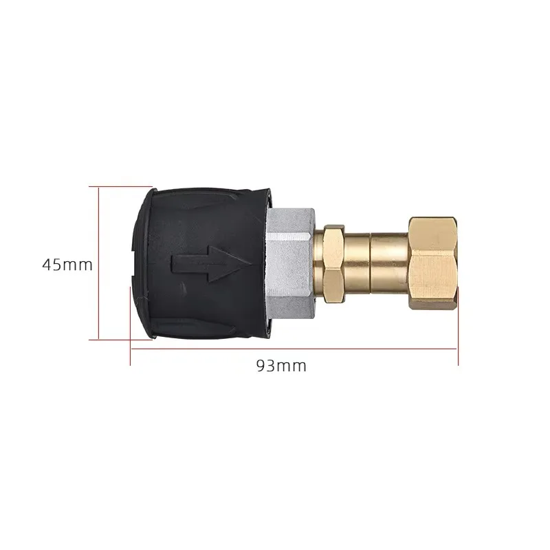 Glb For Water Pipe Adapter Connector 360° Swivel High-pressure Water Gun Washer, Anti-Tangle Adapter for Kai Chi K Series
Glb For Water Pipe Adapter Connector 360° Swivel High-pressure Water Gun Washer, Anti-Tangle Adapter for Kai Chi K Series