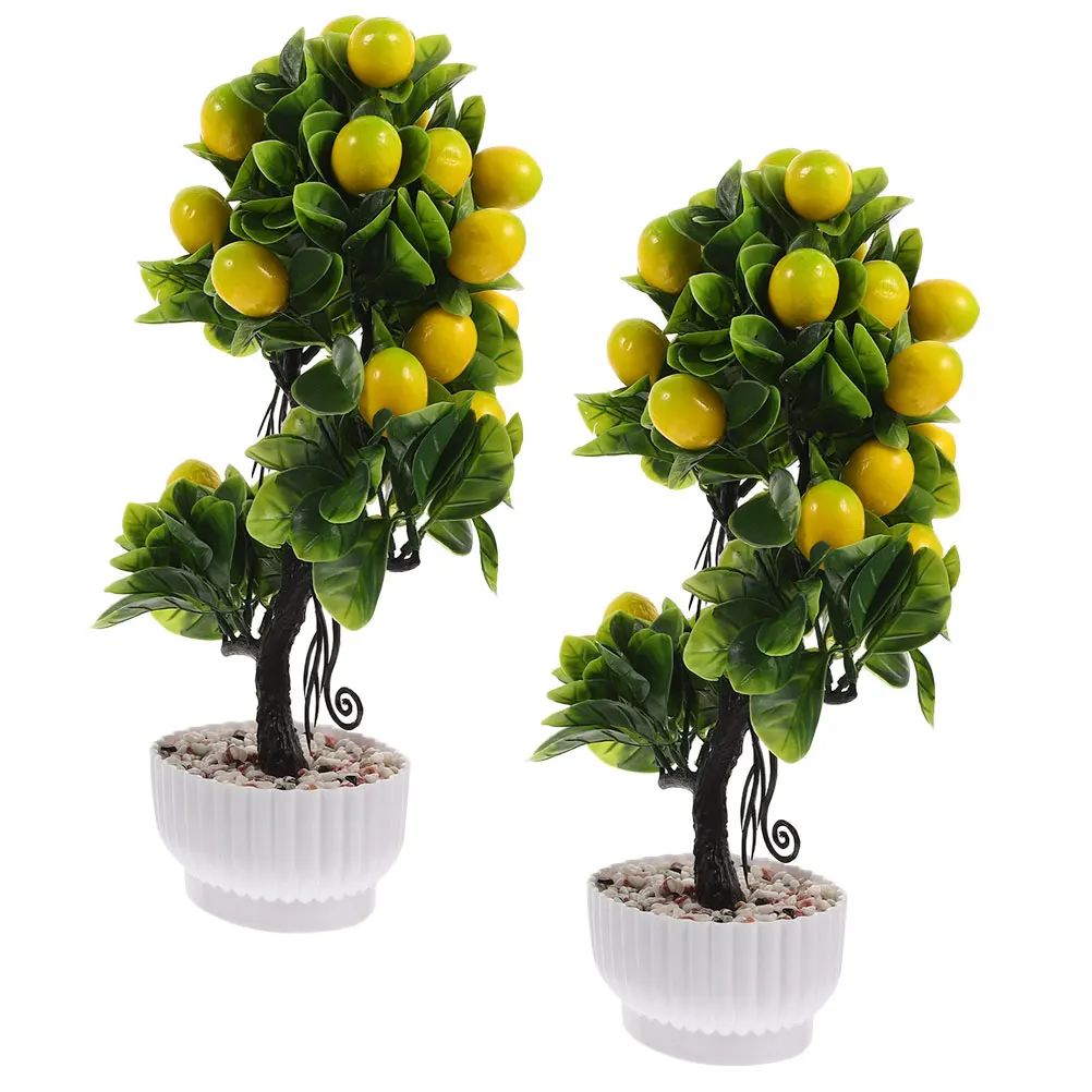 Decorations Artificial Fruit Tree Simulated Lemon Office Imitation Bonsai Ornaments
Decorations Artificial Fruit Tree Simulated Lemon Office Imitation Bonsai Ornaments