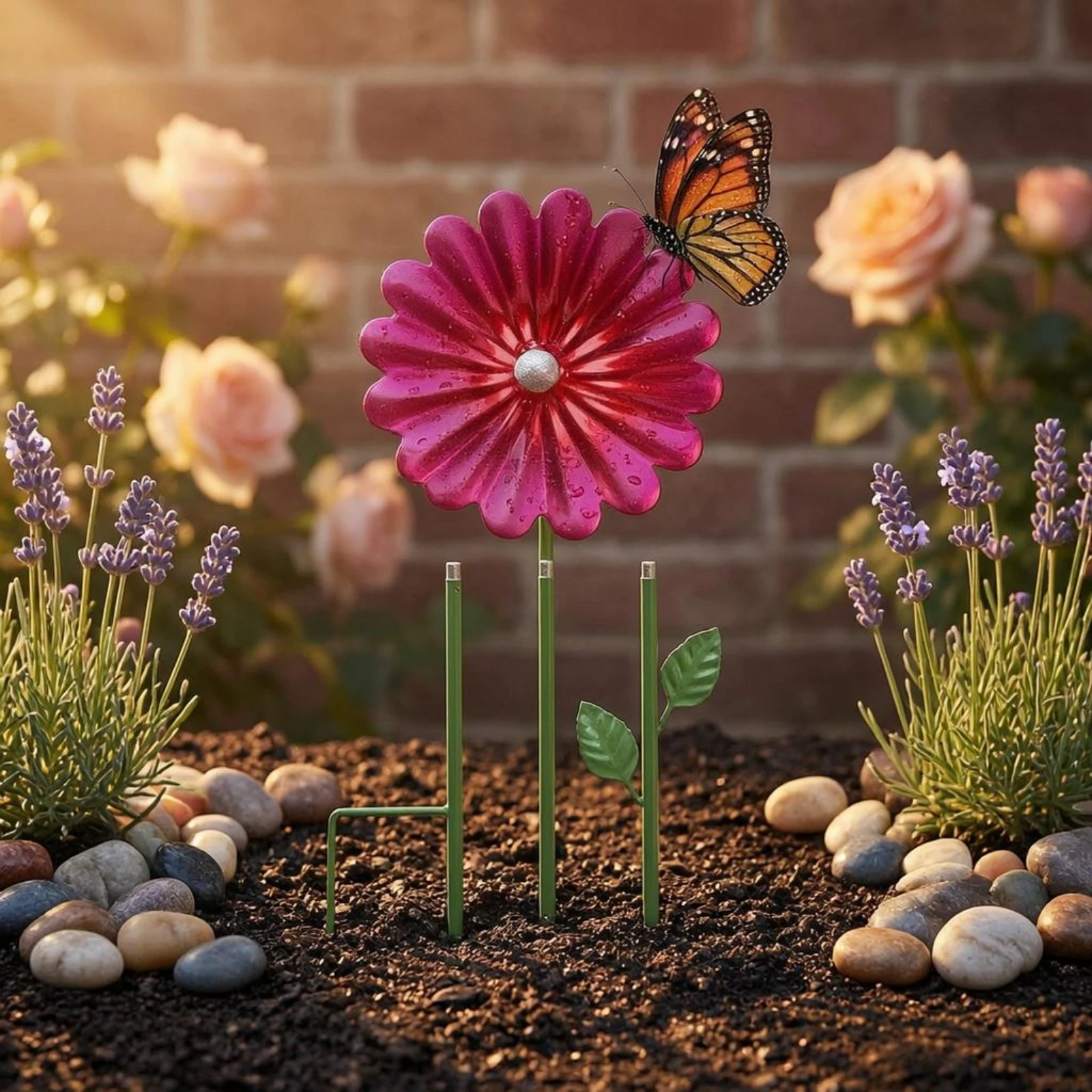 Metal Bird Bath Stake Decorative Bird Bath Stake Pollinator Water Station Outdoor Art Bee Water Feeder Weather-Resistant
Metal Bird Bath Stake Decorative Bird Bath Stake Pollinator Water Station Outdoor Art Bee Water Feeder Weather-Resistant