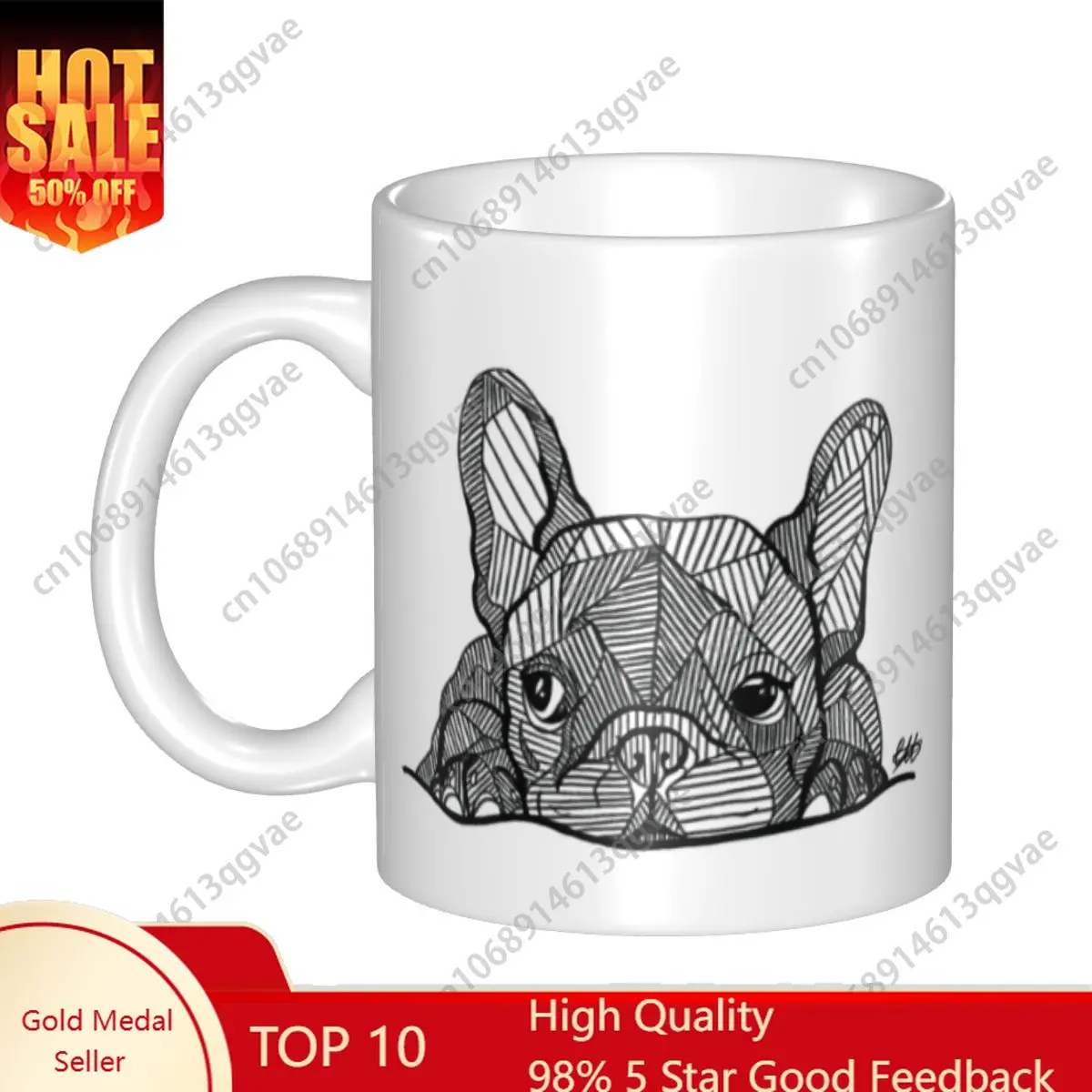French Bulldog Mug DIY Frenchie Dog Lover Ceramic Milk Tea Coffee Cup Men Women Cups And Mugs
French Bulldog Mug DIY Frenchie Dog Lover Ceramic Milk Tea Coffee Cup Men Women Cups And Mugs