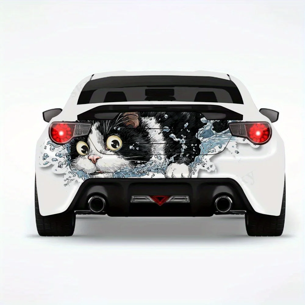 Black - and - White Cat Falling into Water - Vinyl Decal for Car Rear, Waterproof Self-Adhesive Vinyl Stickers for Vehicle Tail
Black - and - White Cat Falling into Water - Vinyl Decal for Car Rear, Waterproof Self-Adhesive Vinyl Stickers for Vehicle Tail