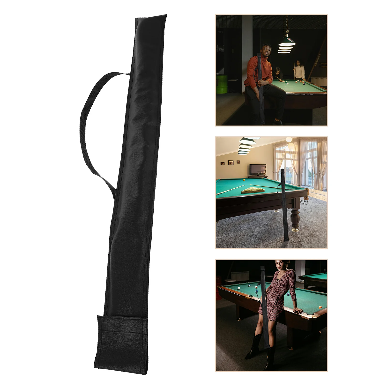 Billiard Cue Stick Bag Lightweight Durable Pu Storage Case For Pool Cues Portable Carrying Organizer Protection Pouch
Billiard Cue Stick Bag Lightweight Durable Pu Storage Case For Pool Cues Portable Carrying Organizer Protection Pouch