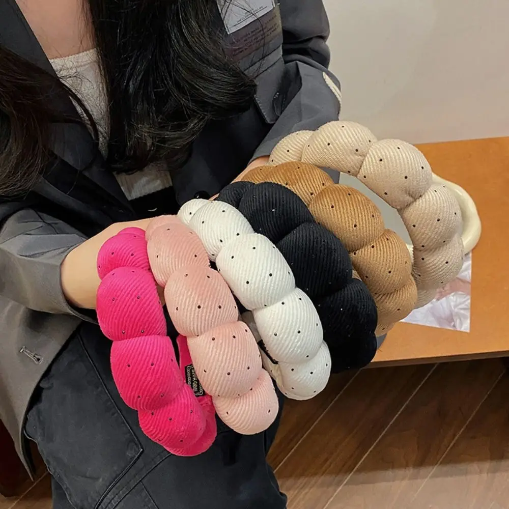 Twist Hair Hoop Sponge Headbands New Headwear Solid Color Spa Headband Diamond Hair Accessories Makeup Headband Girls Ladies 
Twist Hair Hoop Sponge Headbands New Headwear Solid Color Spa Headband Diamond Hair Accessories Makeup Headband Girls Ladies