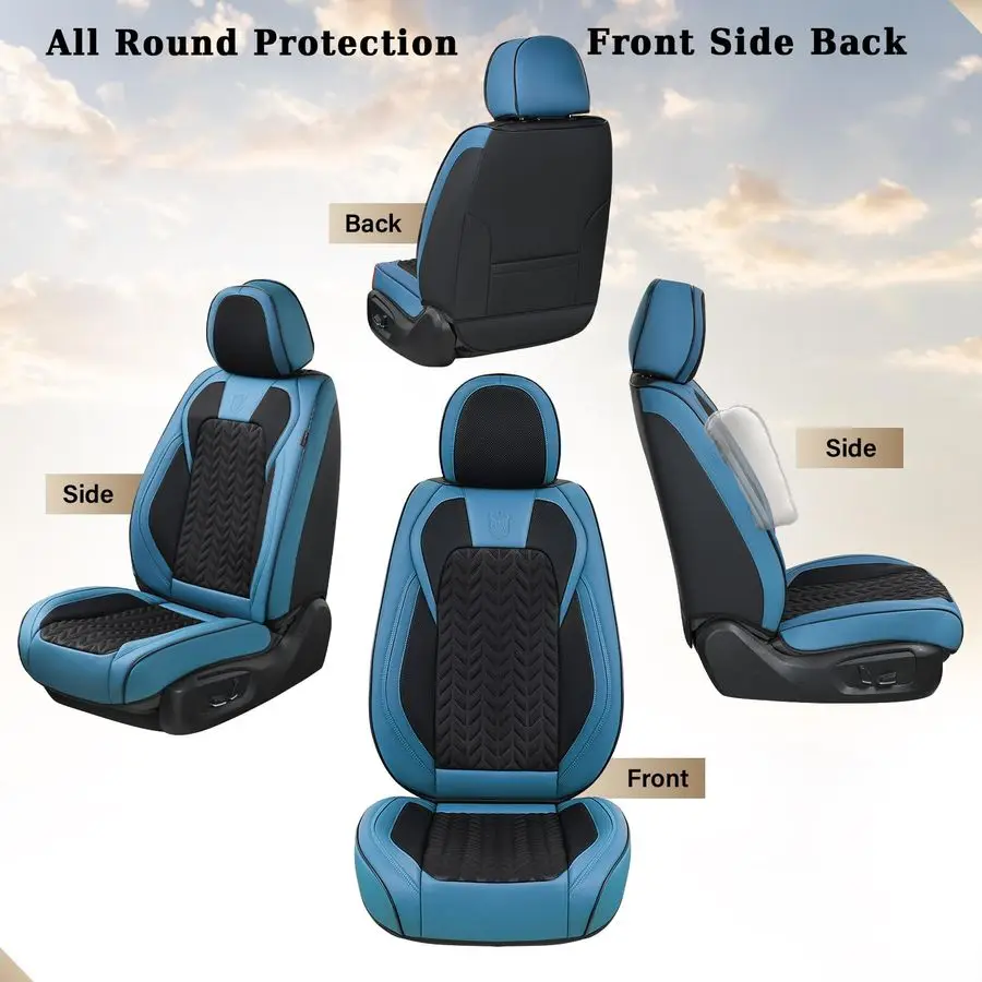 Seat Covers Full Set, 5 Seats Breathable Faux Leather Seat Covers for Cars, Car Seat Cover Winter, Car Seat Protector Car Seat C
Seat Covers Full Set, 5 Seats Breathable Faux Leather Seat Covers for Cars, Car Seat Cover Winter, Car Seat Protector Car Seat C
