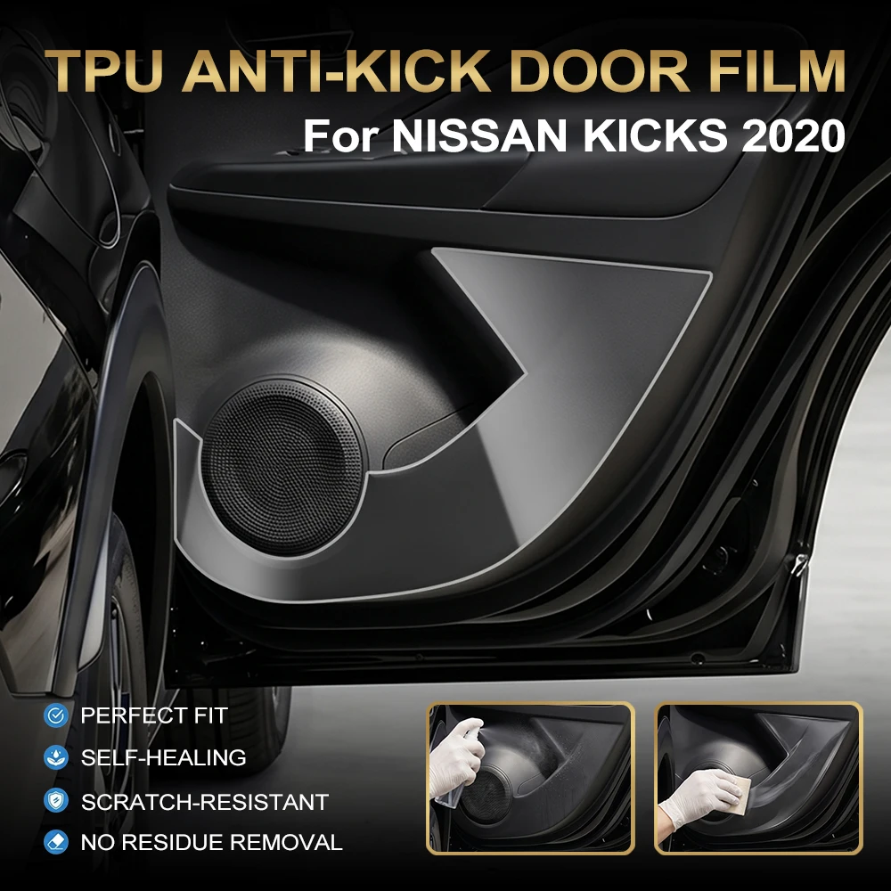TPU Car Door Anti Kick Pad Stickers Inner Side Edge Film Front and Rear Door Side Panel Protection Pad For Nissan Kicks P15 2020
TPU Car Door Anti Kick Pad Stickers Inner Side Edge Film Front and Rear Door Side Panel Protection Pad For Nissan Kicks P15 2020