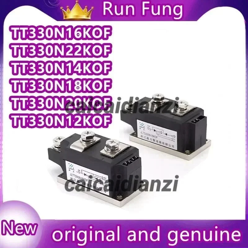 TT330N20KOF TD330N16KOF TT330N22KOF TT330N18KOF TT330N14KOF TT330N12KOF New Original Thyristor Module
TT330N20KOF TD330N16KOF TT330N22KOF TT330N18KOF TT330N14KOF TT330N12KOF New Original Thyristor Module