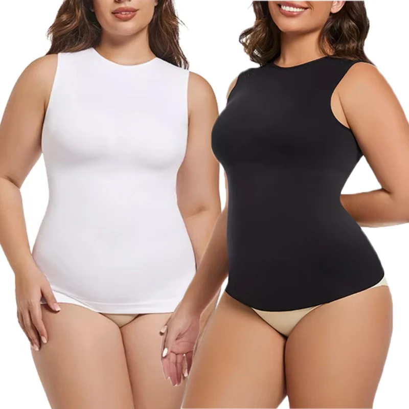 GUUDIA High-count Stretchy Shapewear Tank Top Seamless Tanks Body Shaper Tanks Compression Tanks Tummy Control Sleeveless Tops
GUUDIA High-count Stretchy Shapewear Tank Top Seamless Tanks Body Shaper Tanks Compression Tanks Tummy Control Sleeveless Tops