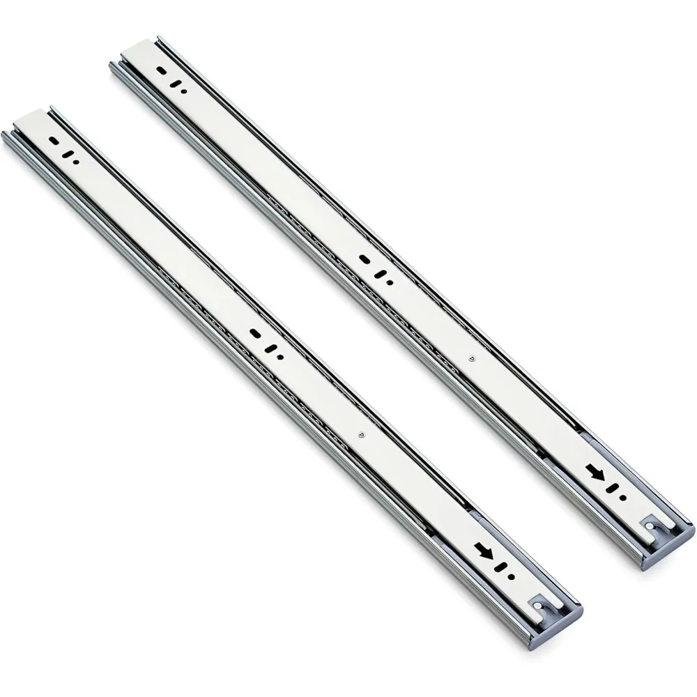 Full Extension Ball Bearing Drawer Slides 22 Inch Soft Close Silver Drawer Rails Track 10 Pairs 20 Pack
Full Extension Ball Bearing Drawer Slides 22 Inch Soft Close Silver Drawer Rails Track 10 Pairs 20 Pack