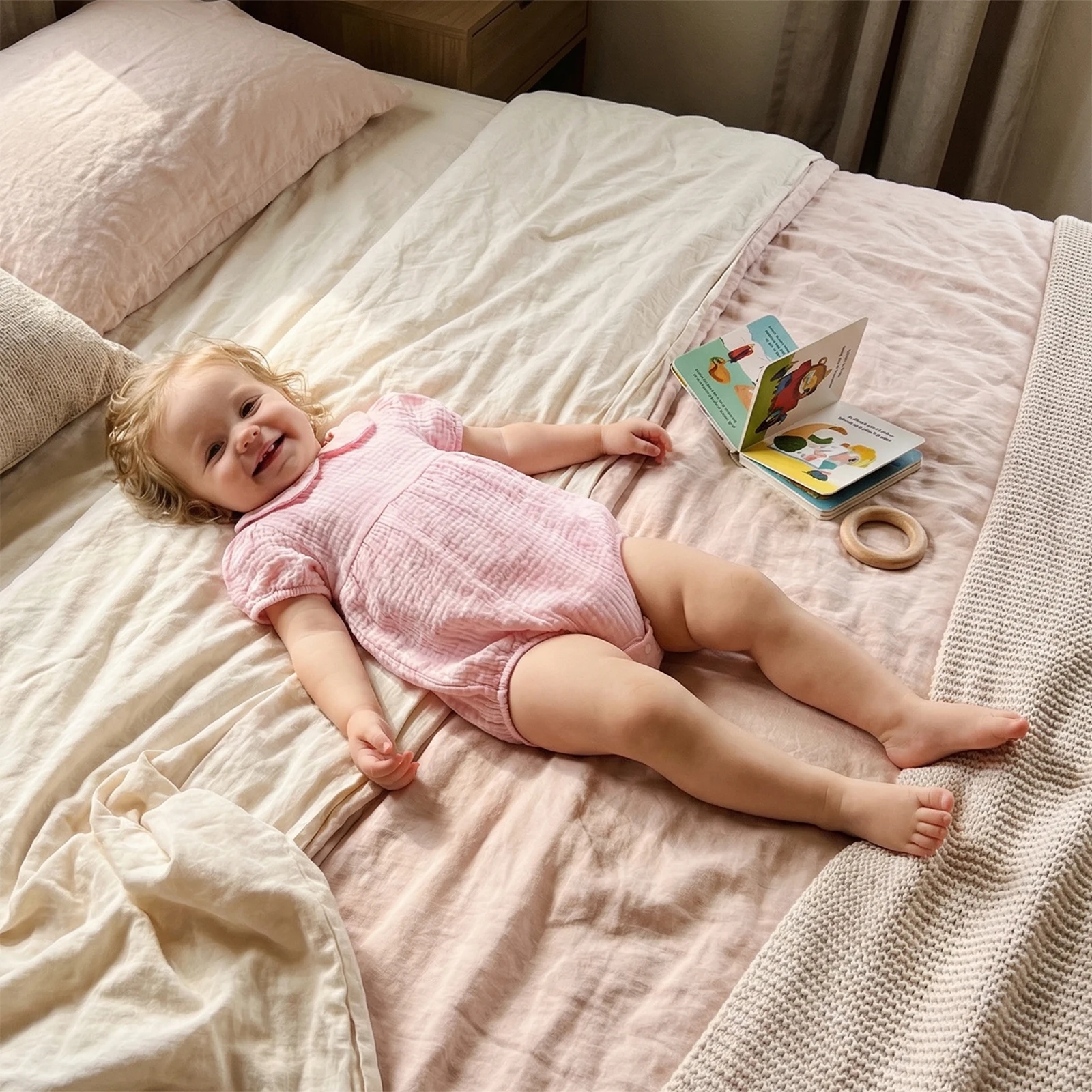 Infant Baby Girl Bubble Romper Summer Puff Short Sleeve Doll Collar Cute Solid Color Jumpsuit
Infant Baby Girl Bubble Romper Summer Puff Short Sleeve Doll Collar Cute Solid Color Jumpsuit