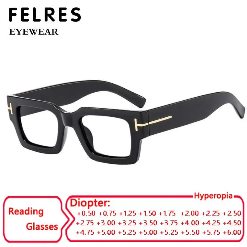 Vintage Green Square Reading Glasses Women Men Luxury Brand T Letter Eyewear Anti Blue Light Prescription Computer Glasses +1.5
Vintage Green Square Reading Glasses Women Men Luxury Brand T Letter Eyewear Anti Blue Light Prescription Computer Glasses +1.5