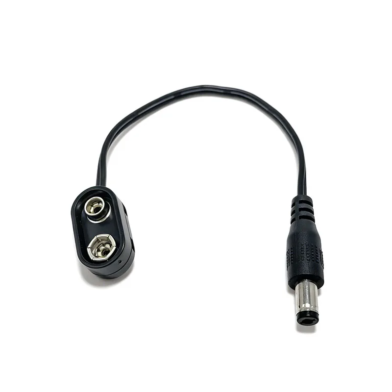 9V Battery Clip Converter Power Cable Connector Pedal Effect DC Male Adapter 9Volt Power Supply Cable Guitar Accessories
9V Battery Clip Converter Power Cable Connector Pedal Effect DC Male Adapter 9Volt Power Supply Cable Guitar Accessories