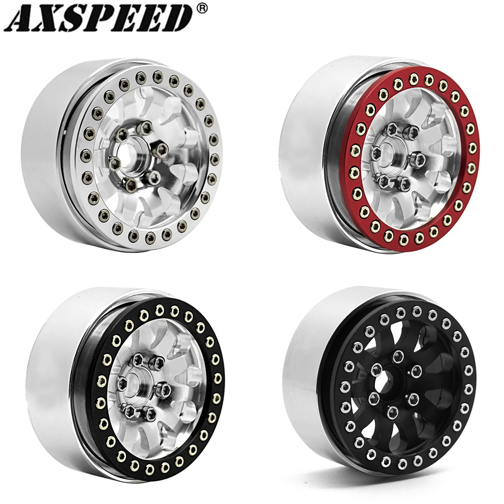 AXSPEED 4 шт. 1,9-дюймовые колеса с замком, металлическая ступица колеса для 1/10 RC гусеничного автомобиля, осевой SCX10 CC01 F350 TRX4 TRX6 D90 90034
AXSPEED 4 шт. 1,9-дюймовые колеса с замком, металлическая ступица колеса для 1/10 RC гусеничного автомобиля, осевой SCX10 CC01 F350 TRX4 TRX6 D90 90034