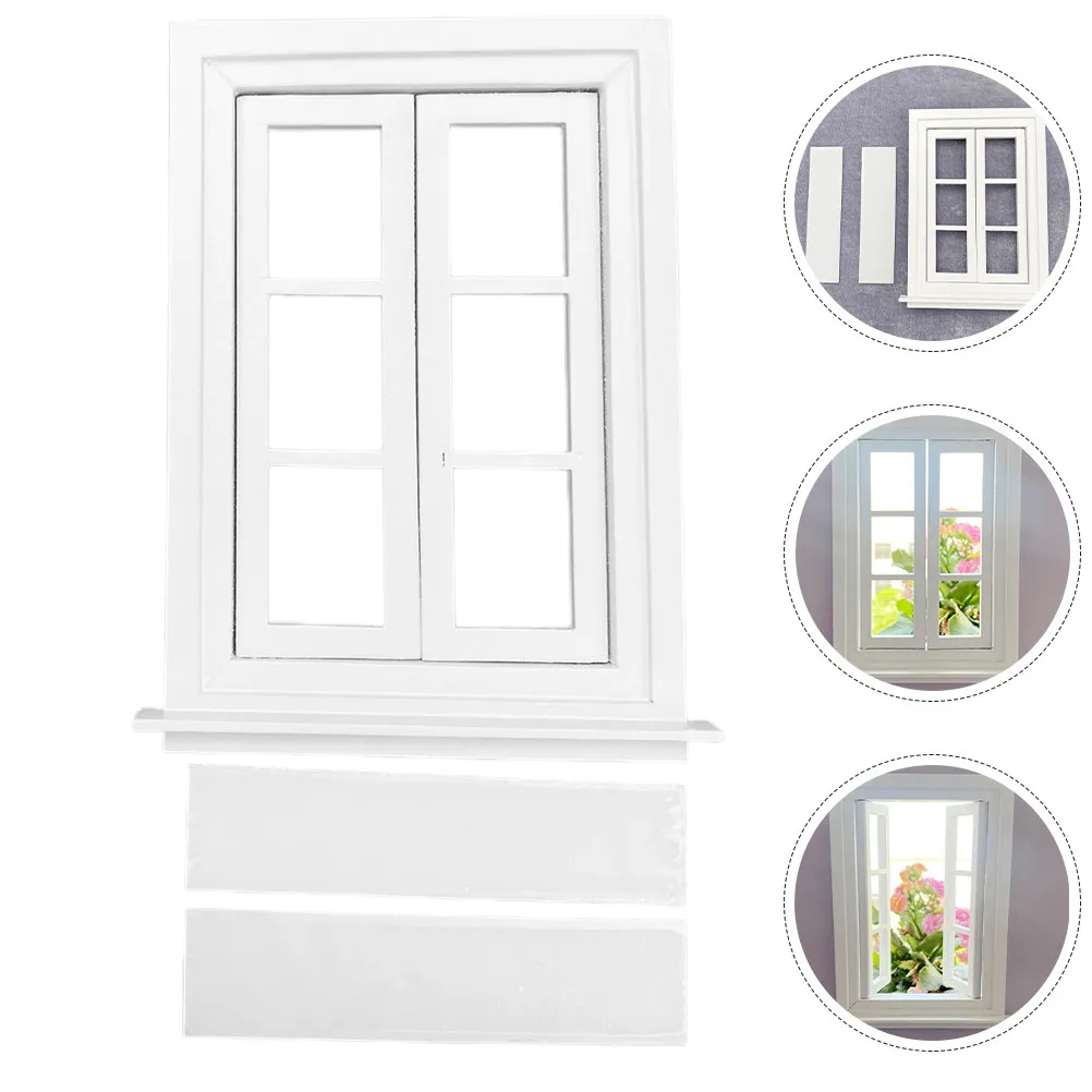 Miniature White Wooden Window Frame Mini House Accessories Window Decoration Mini Furniture Supplies House Accessories
Miniature White Wooden Window Frame Mini House Accessories Window Decoration Mini Furniture Supplies House Accessories