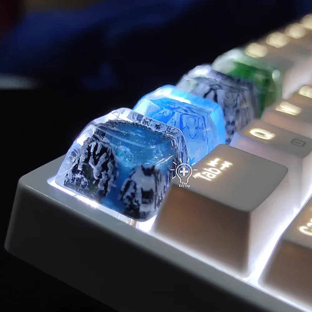 Transparent Resin Keycaps, DIY Keycaps, Glow-in-the-dark, High Quality, Universal Accessories for Mechanical Keyboards
Transparent Resin Keycaps, DIY Keycaps, Glow-in-the-dark, High Quality, Universal Accessories for Mechanical Keyboards
