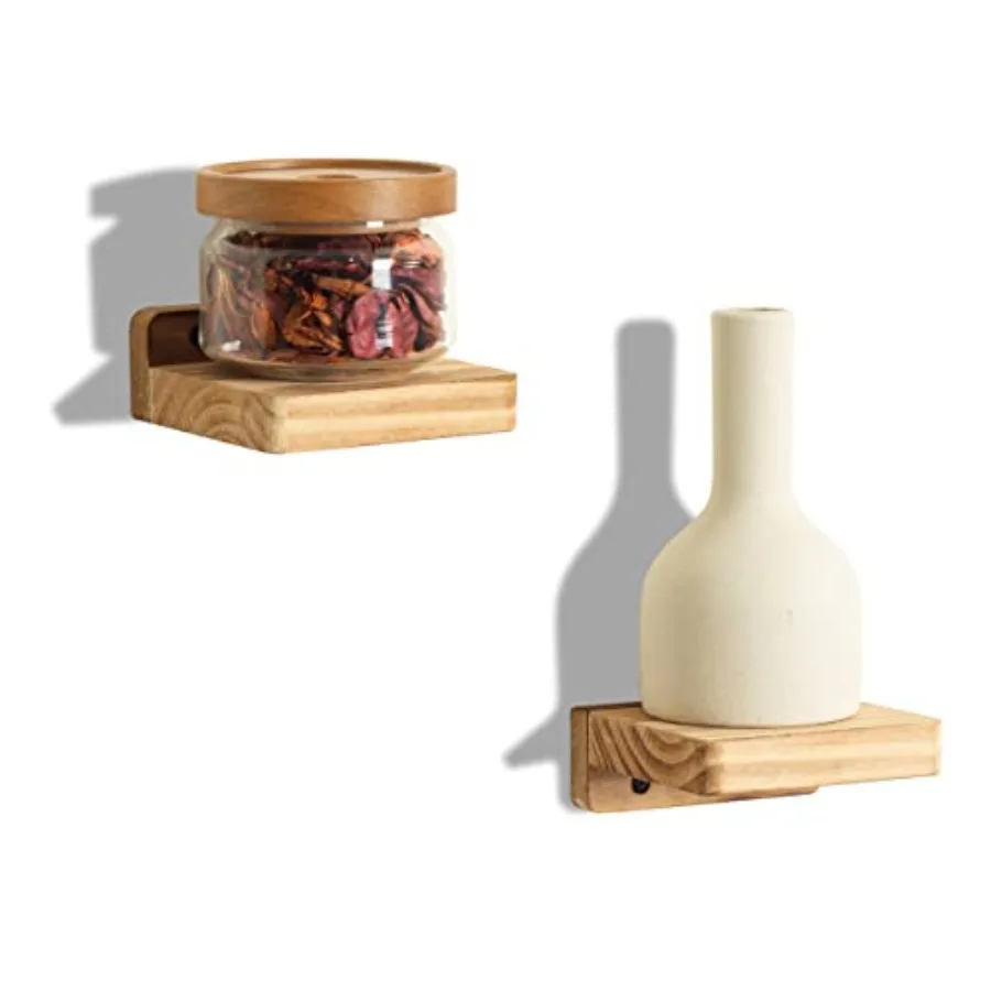 Small Floating Shelf for Wall Set of 2 Natural Wood 4Inch Mini Wall Shelves Decor Plant Display Collectibles Mounted Kitchen Ba
Small Floating Shelf for Wall Set of 2 Natural Wood 4Inch Mini Wall Shelves Decor Plant Display Collectibles Mounted Kitchen Ba
