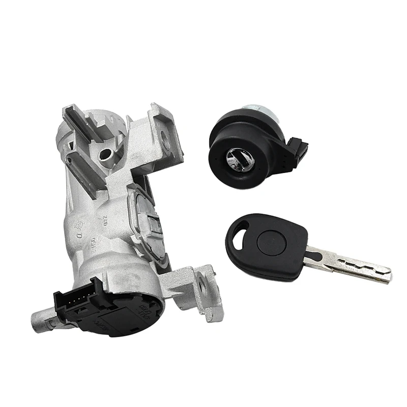 Ignition Starter Switch Steering Lock Bolt With Key Black & Silver Plastic+Metal For VW Golf Jetta Rabbit 06-11
Ignition Starter Switch Steering Lock Bolt With Key Black & Silver Plastic+Metal For VW Golf Jetta Rabbit 06-11