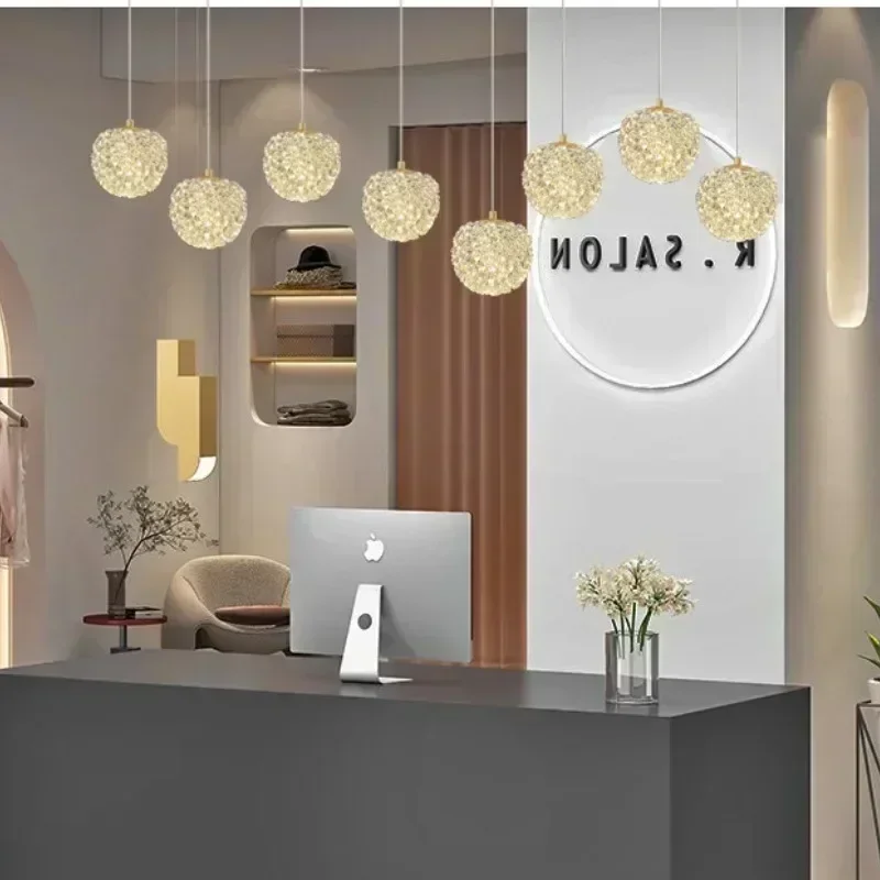 Modern Style High-grade Warm Romantic Light and Luxurious Bedside Lamp Crystal Chandelier Long-line Bedroom Corridor
Modern Style High-grade Warm Romantic Light and Luxurious Bedside Lamp Crystal Chandelier Long-line Bedroom Corridor